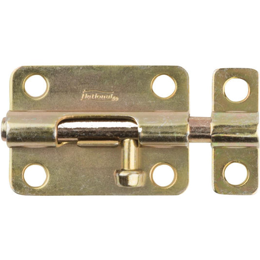 V834 3" Barrel Bolts - Brass