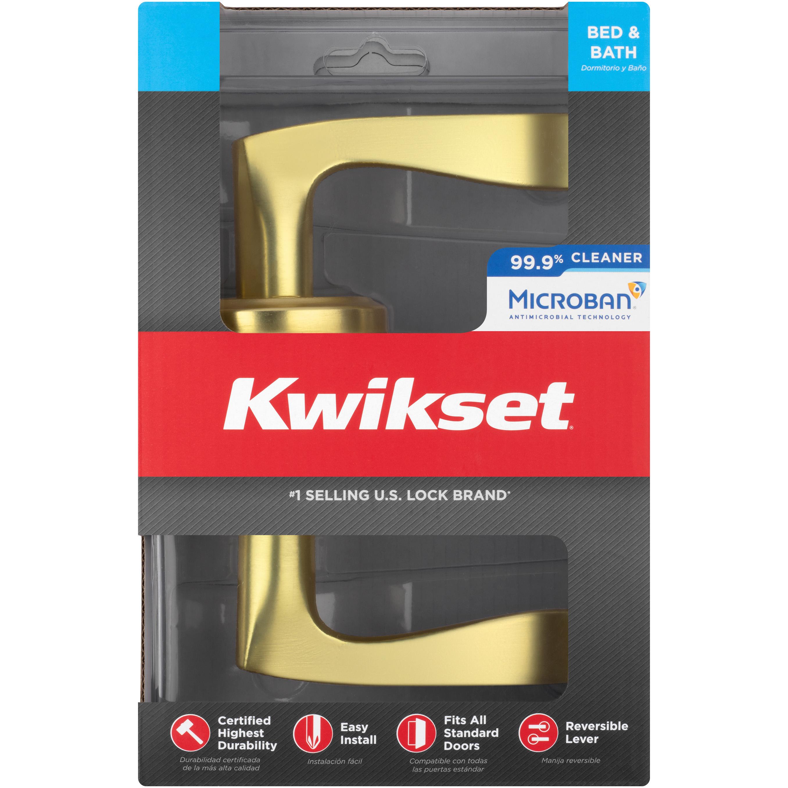 730SEL 4 6AL RCS Sedona Privacy - Satin Brass