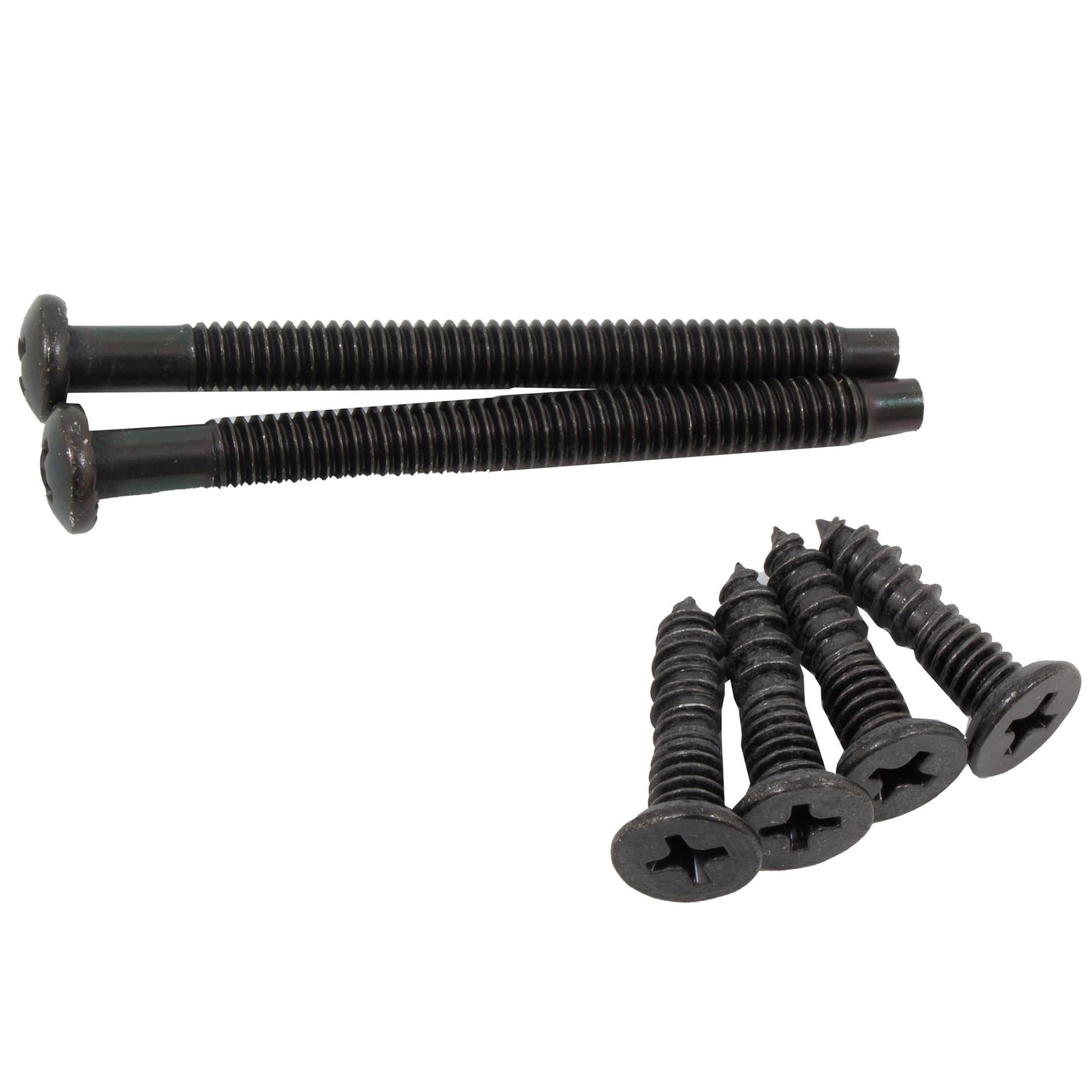 81780-003 2-1/4" Thick Door Kit for Handleset Trim - Matte Black