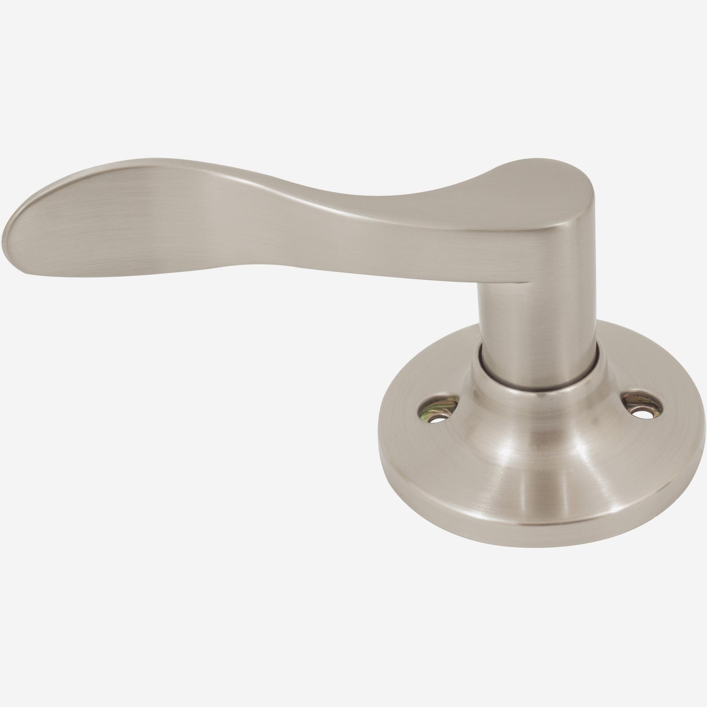 Stone Harbor Hardware Beaverton Door Lever, Dummy (Non-Turning) Latch, Left-Handed, Satin Nickel
