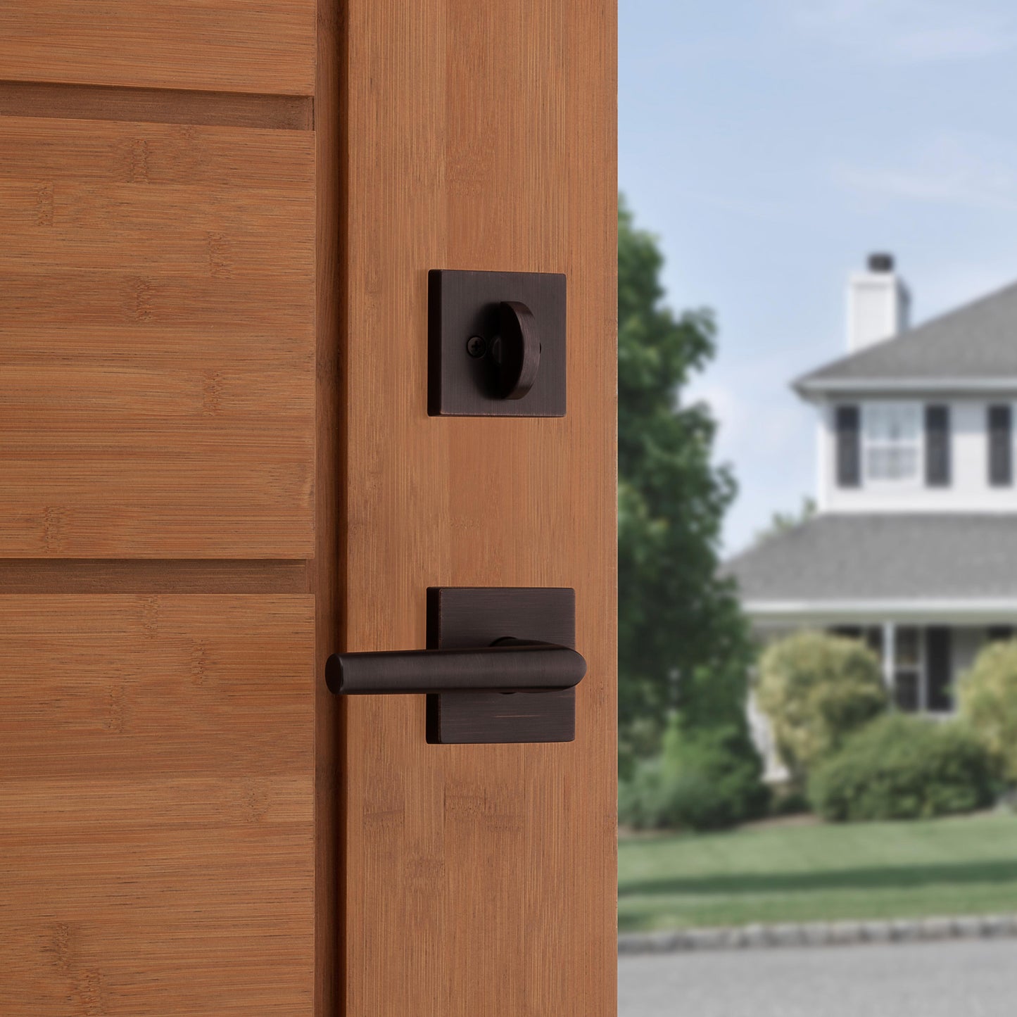 966MIL SQT 11P UNIV Milan Trim Pack for 687 / 800 Handlesets - Venetian Bronze