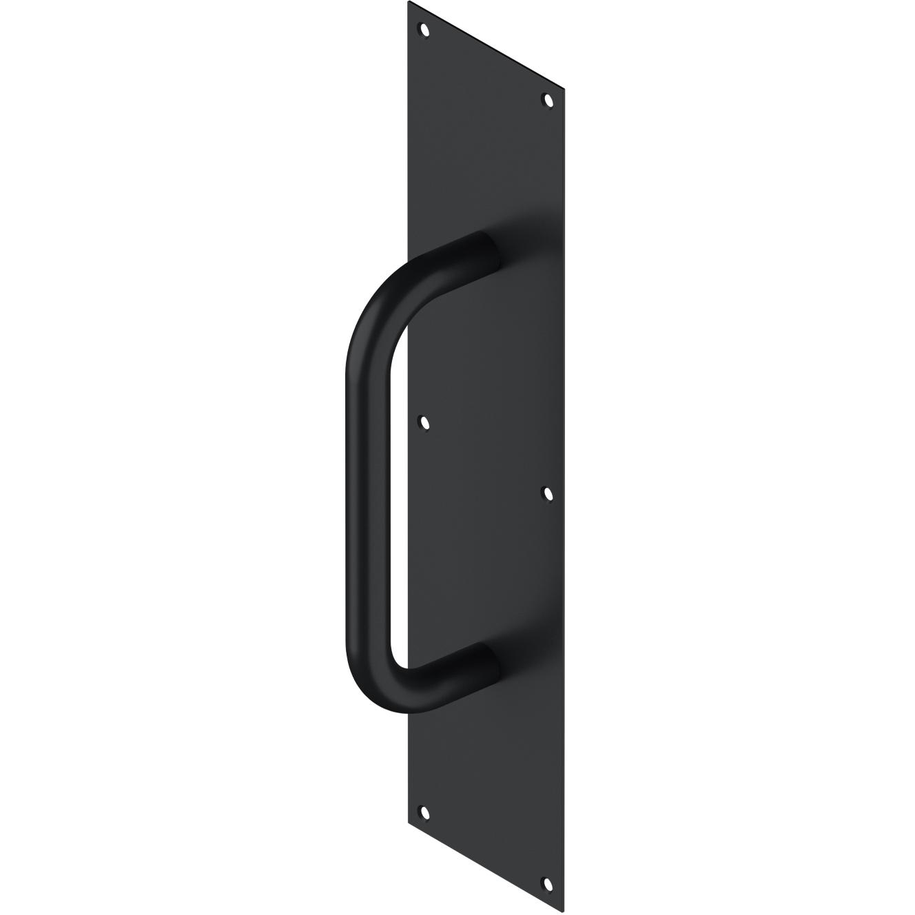 PPH4016U19 4" x 16" Pull Plate - Matte Black