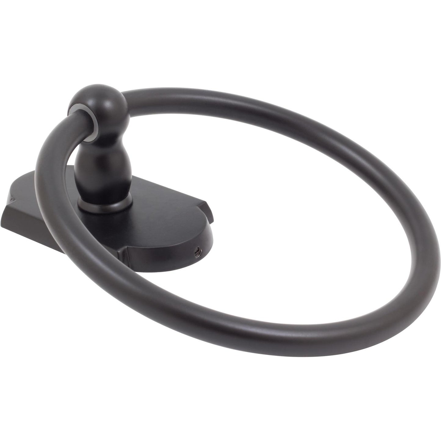 Stone Harbor Hardware Laredo Towel Ring, Matte Black