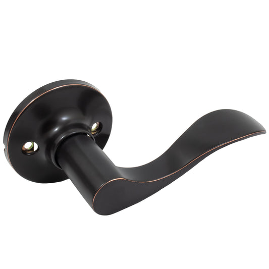 Stone Harbor Hardware Beaverton Door Lever, Dummy (Non-Turning) Latch, Right-Handed, Vintage Bronze