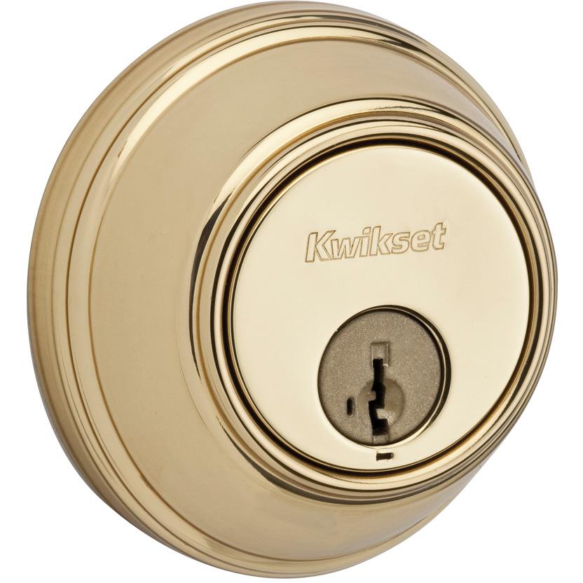 817 3 UL SMT RCAL RCS KD Key Control Deadbolt - Polished Brass