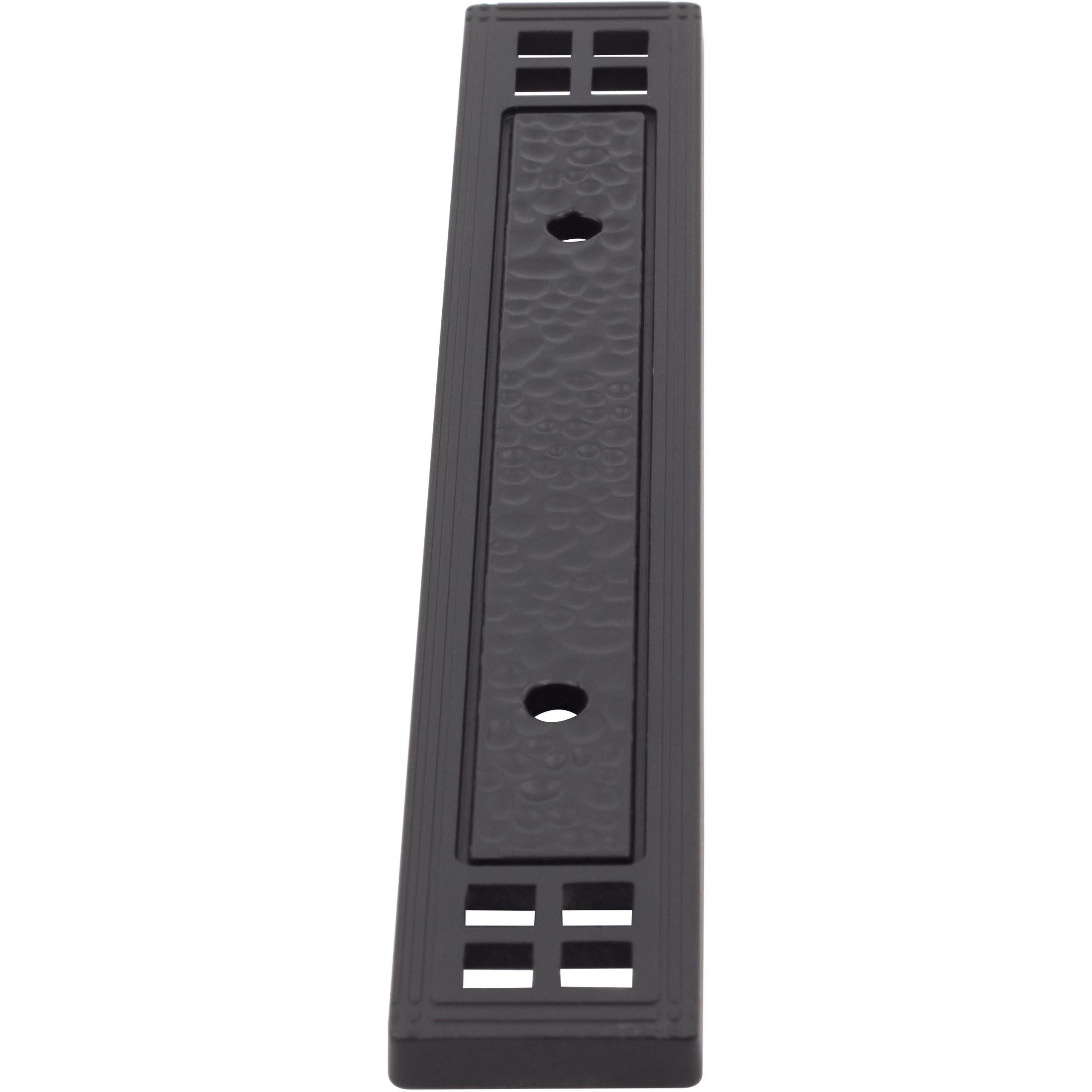 Arts & Crafts Cabinet Pull Backplate, 3" Center-to-Center