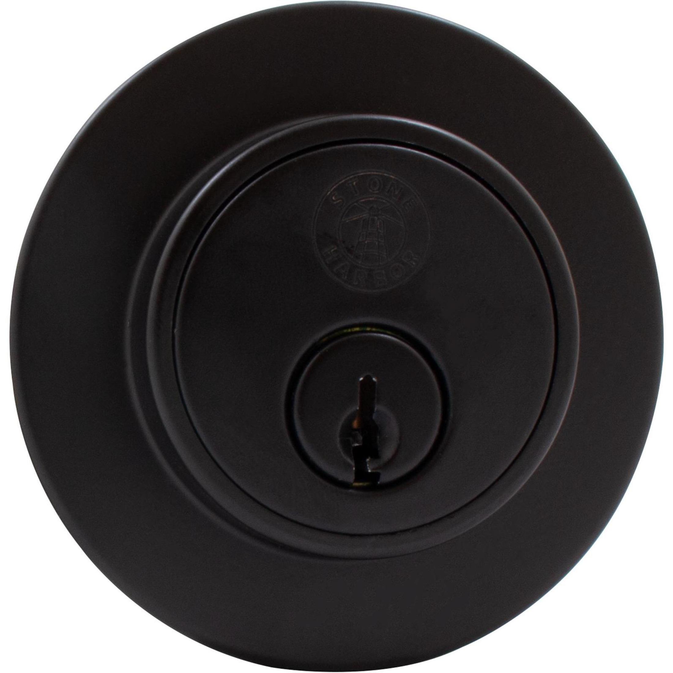 Contemporary Round Deadbolt