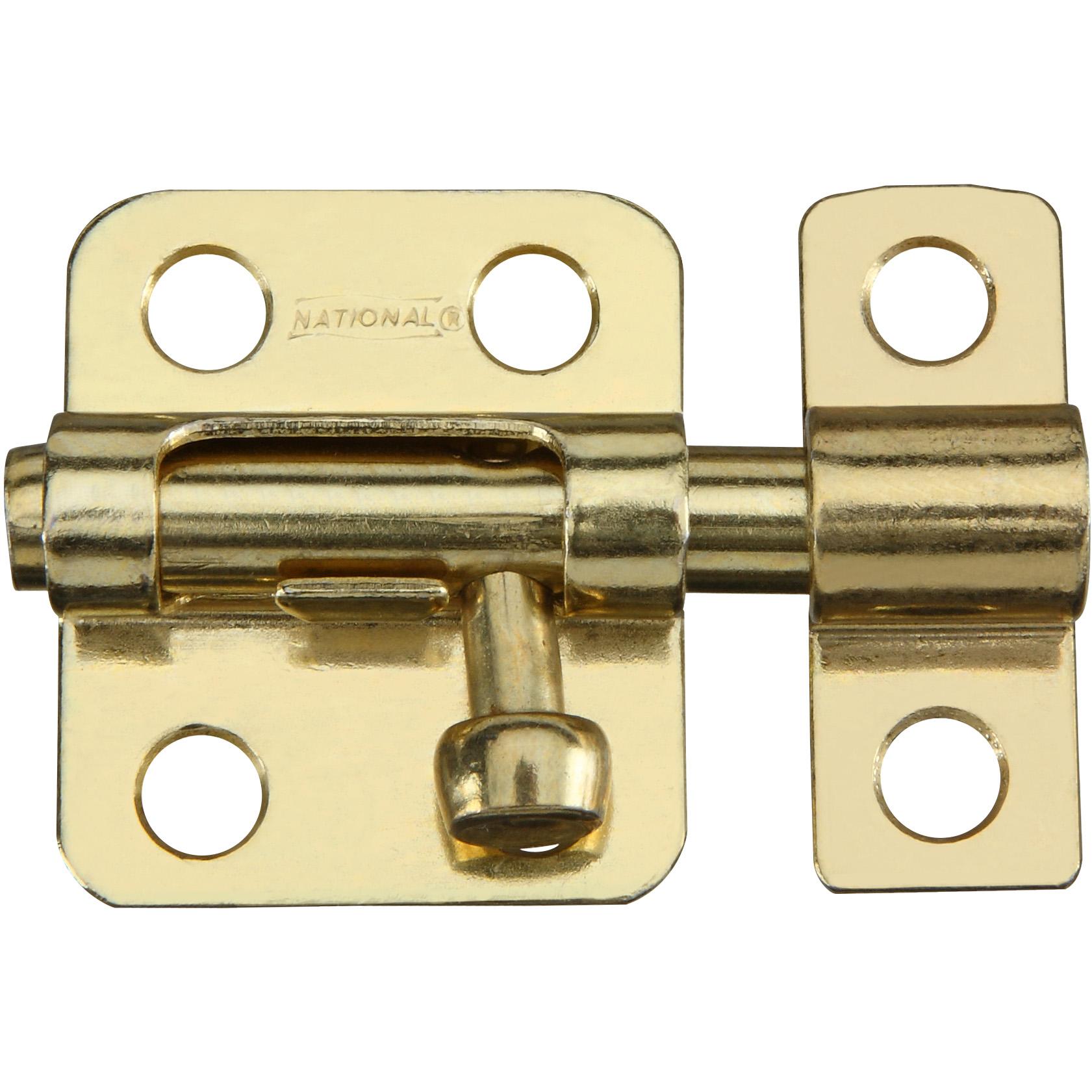 V833 2" Window Barrel Bolt - Polished Brass