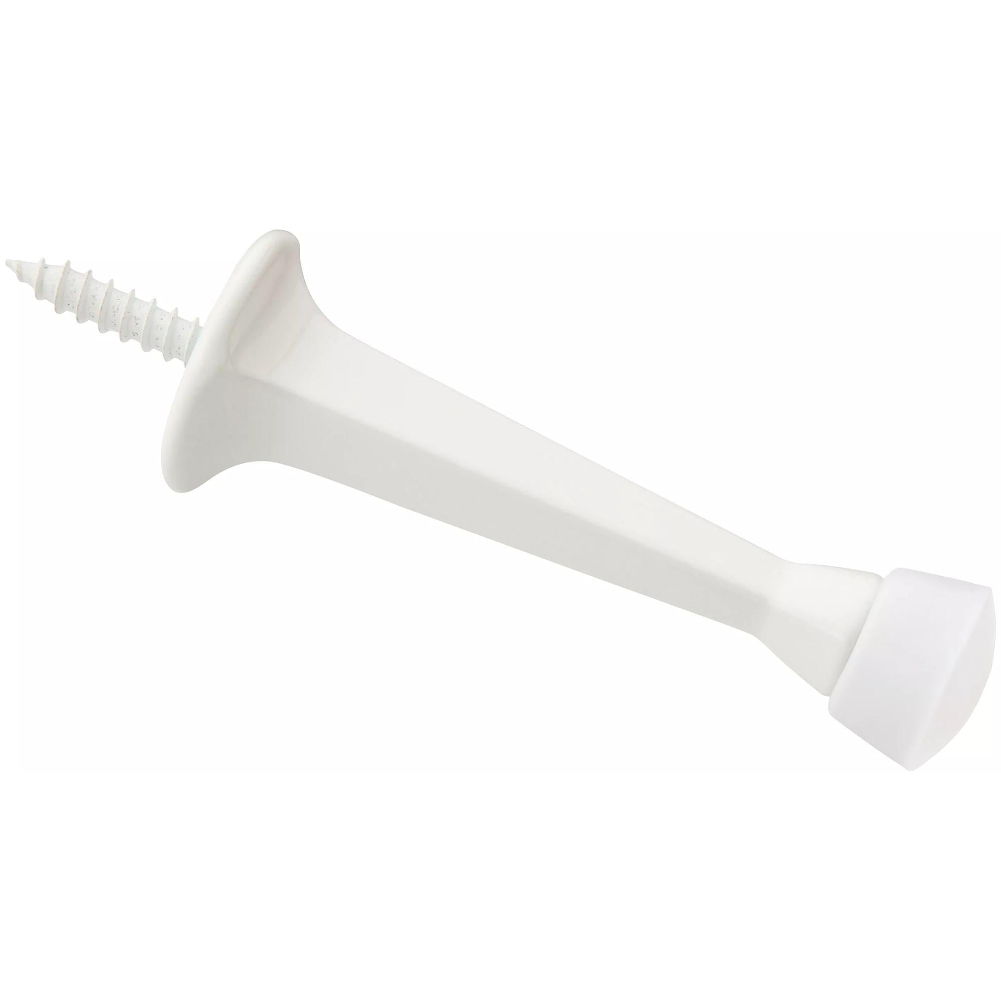 SPB236 3" Rigid Square Door Stop 5/pk - White