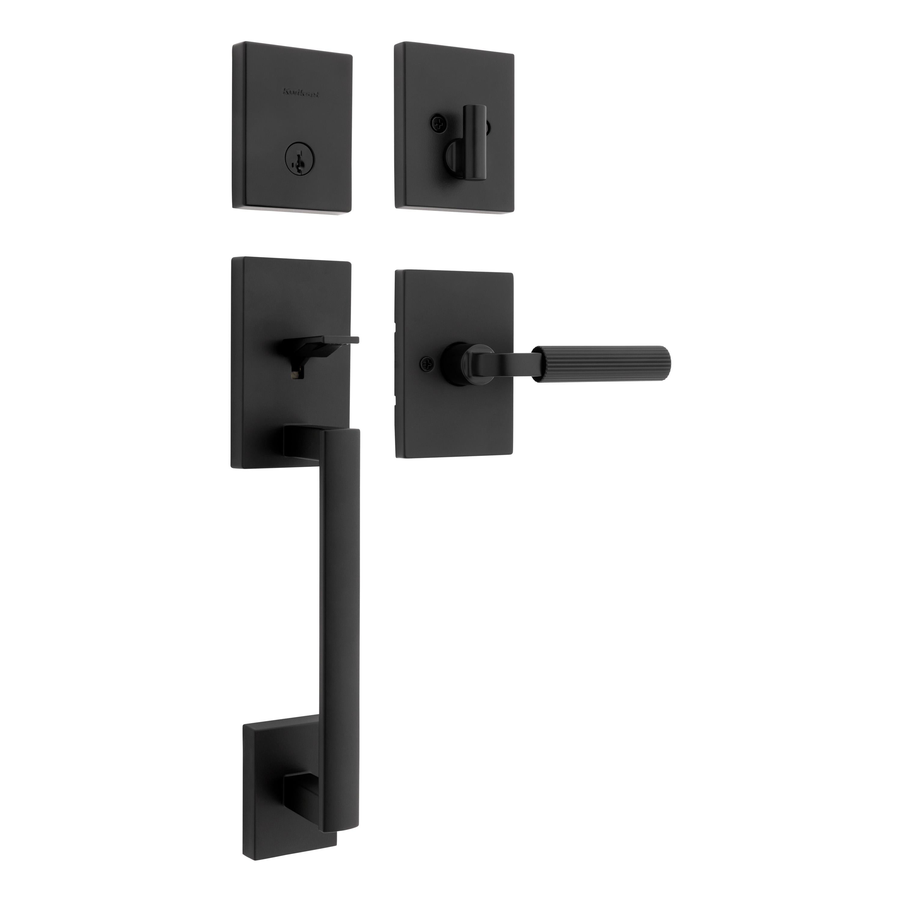 818SCEXMAL RCT 514 SMT CP San Clemente Handleset with Mirada - Matte Black