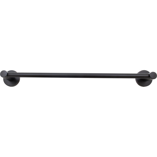 Stone Harbor Hardware Zurich Towel Bar, 24 Inches, Matte Black