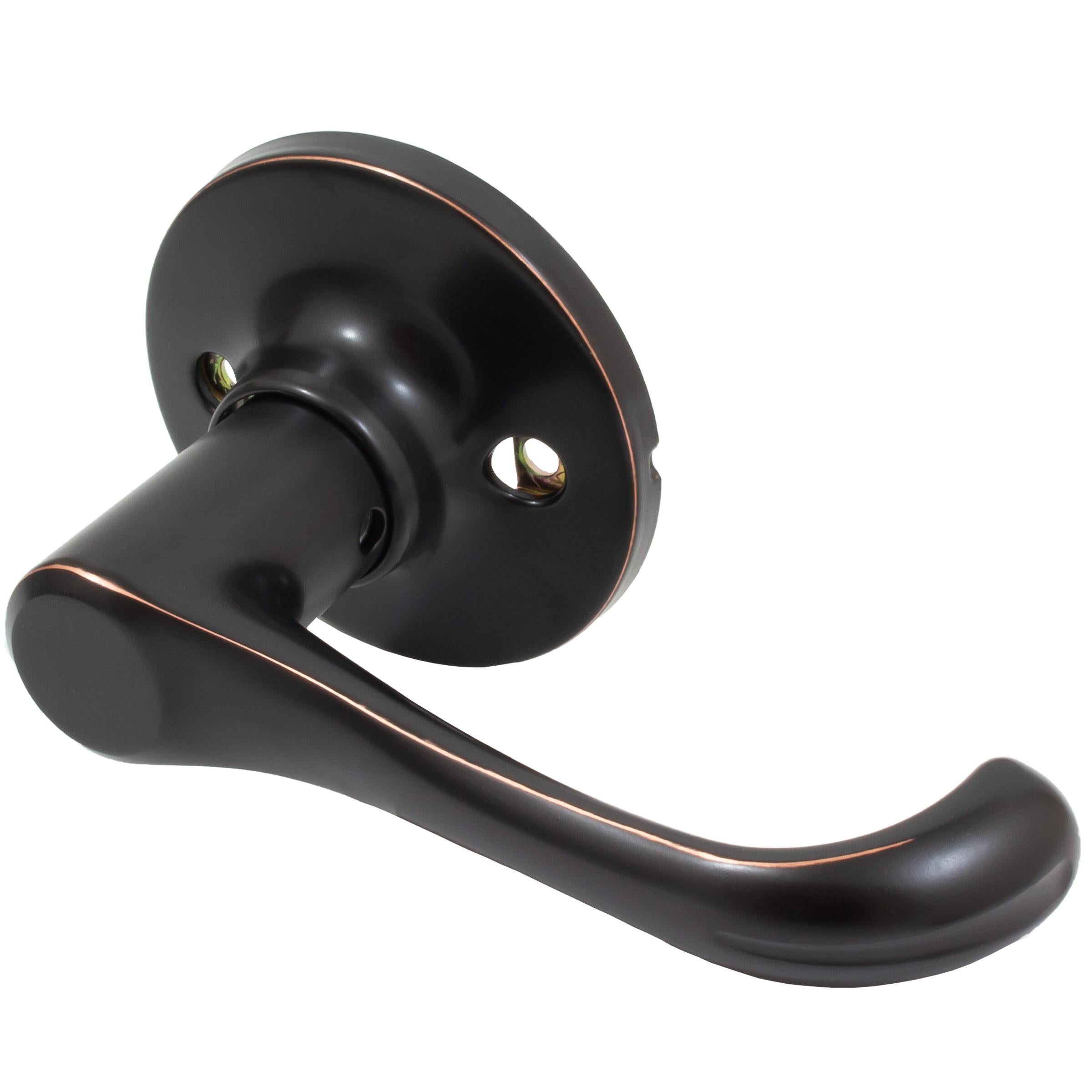 Stone Harbor Hardware Memphis Door Lever, Dummy (Non-Turning) Latch, Vintage Bronze