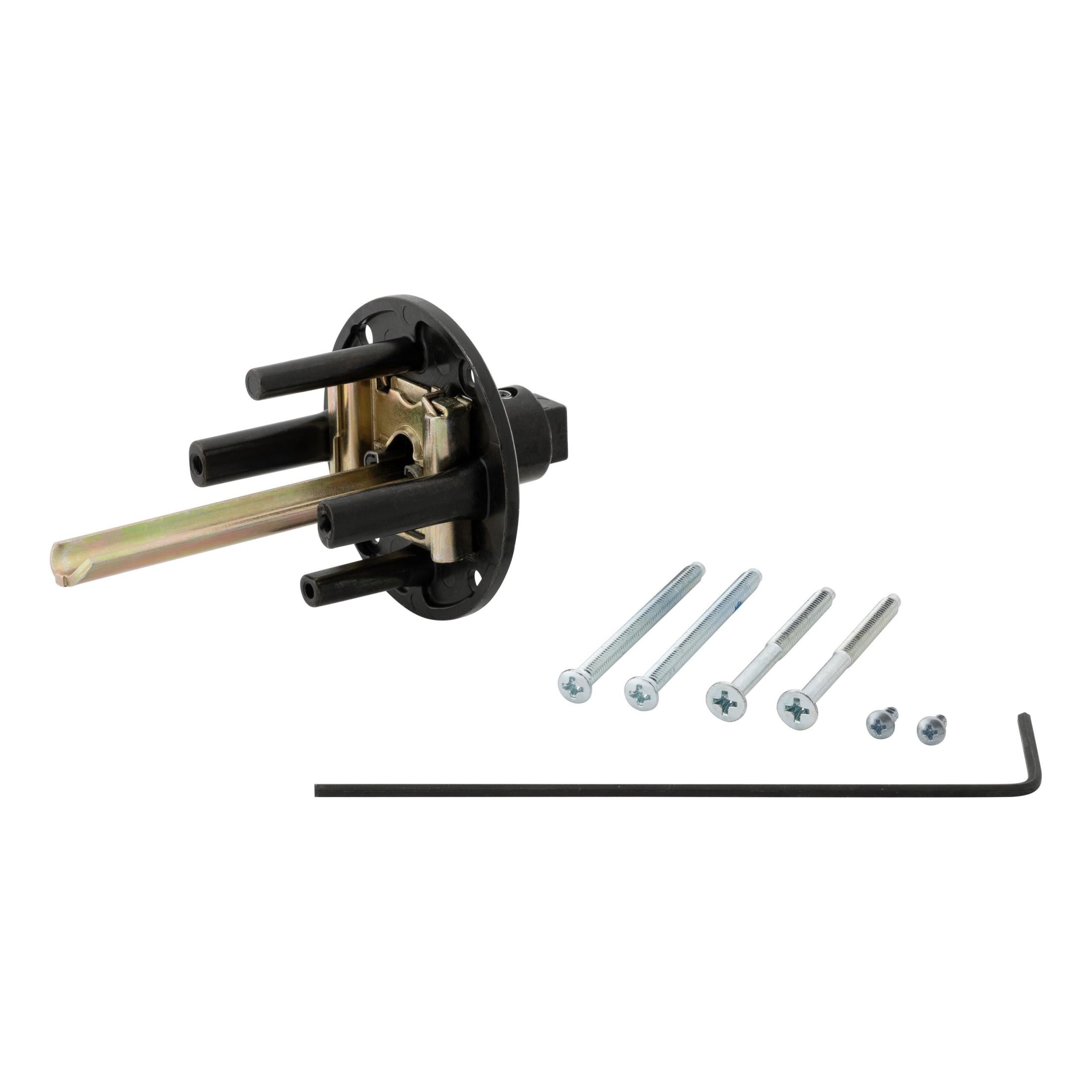 83752-001 Chassis Mounting Thick Door Passage Lever Kit (RLEVER 2+) - Polished Chrome