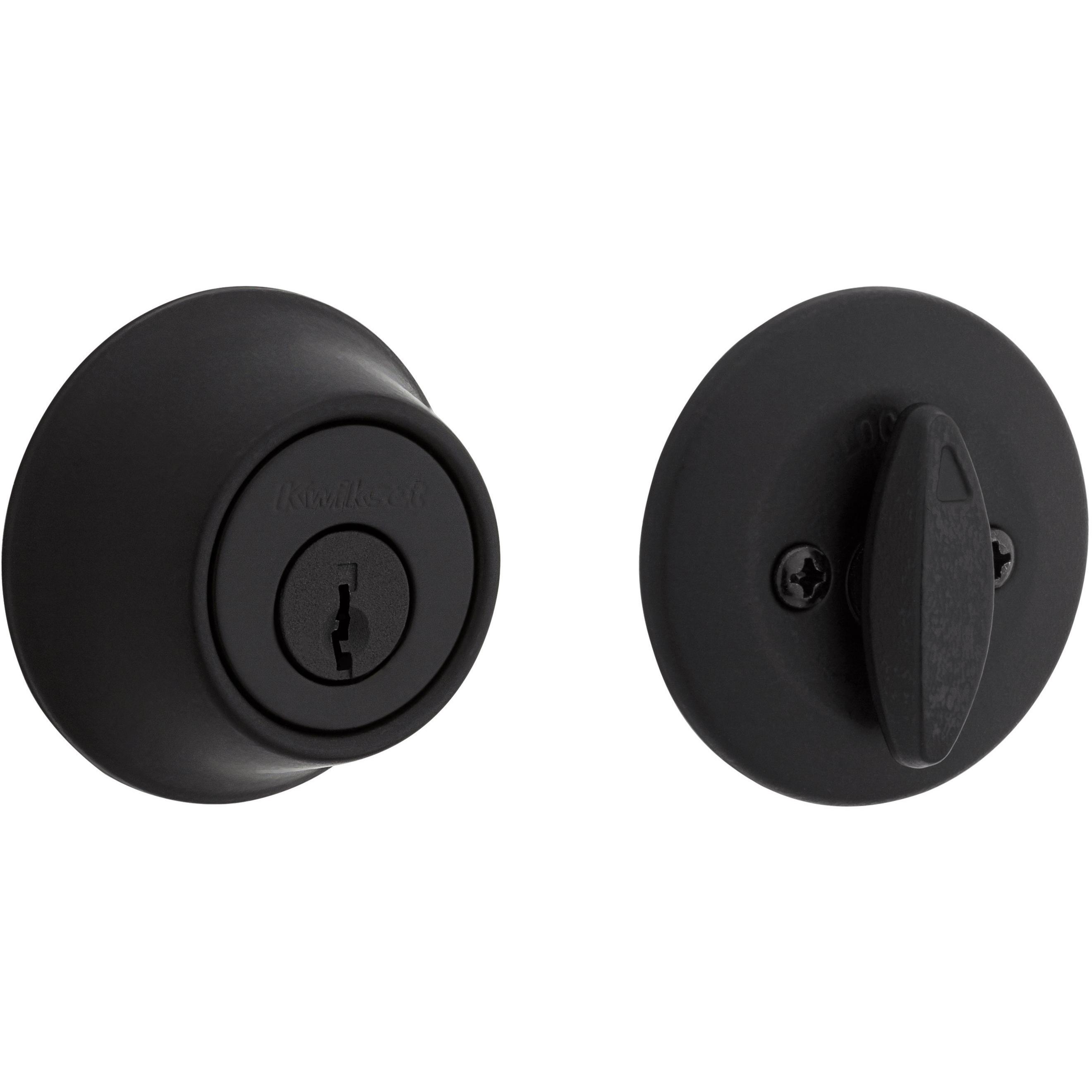 660 514 RCAL RCS/5303 K3 1-Cyl Deadbolt - Matte Black
