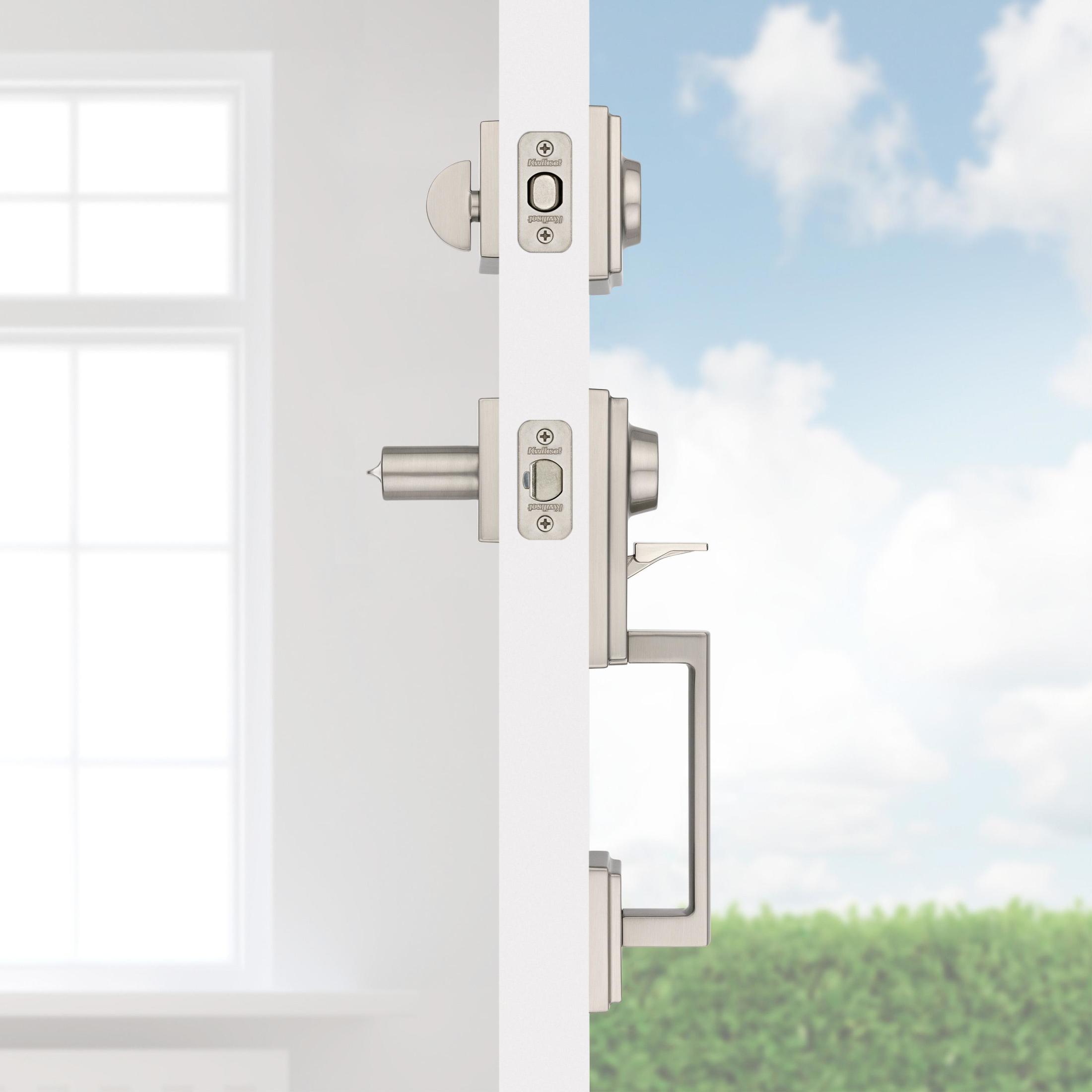553PRHXHFL 15 SMT RBP Peralta / Halifax Two Point Locking Handleset - Satin Nickel