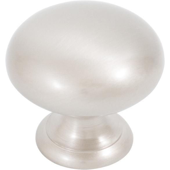 Stone Harbor Hardware Bi-Fold Closet Door Knob, 1-1/4 Inches, Satin Nickel