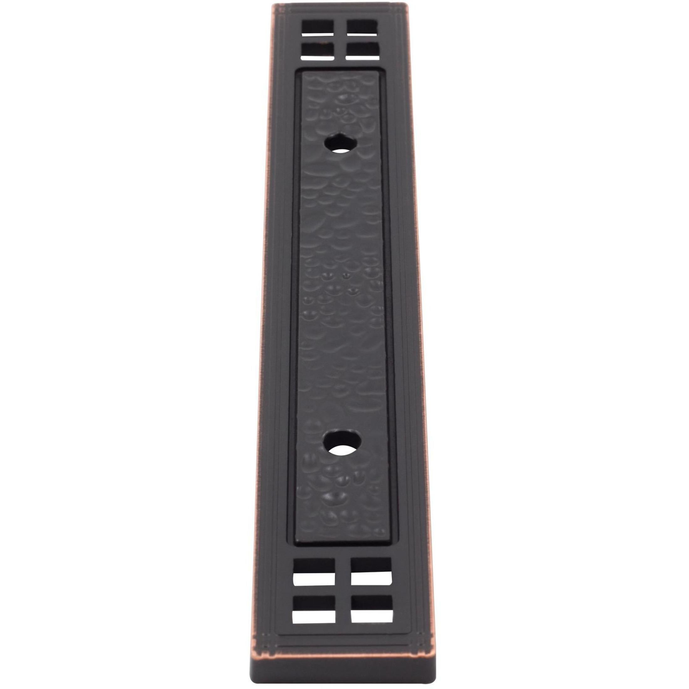 Arts & Crafts Cabinet Pull Backplate, 3" Center-to-Center