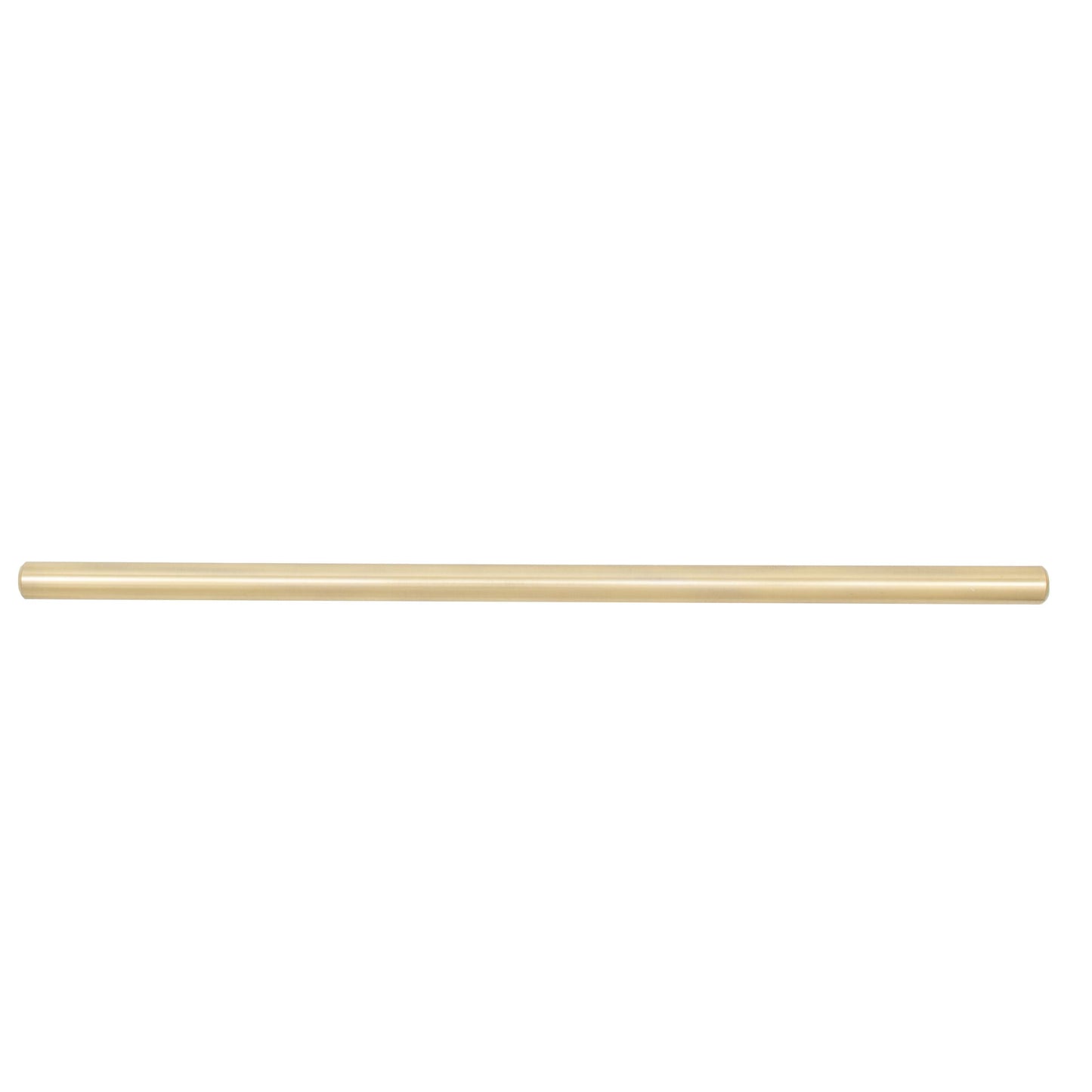 Stone Harbor Hardware Bar Cabinet Pull, 224 Millimeters, 304mm Overall Length, Satin Brass