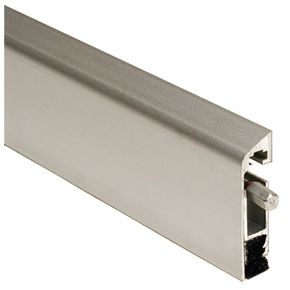 220NA Automatic Door Bottom 48" x 2-1/4" x 19/32" - Aluminum