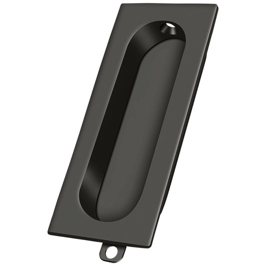 FP222U10B 3 1/8" x 1-3/8" x 1/2" Flush Pull - Oil-Rubbed Bronze