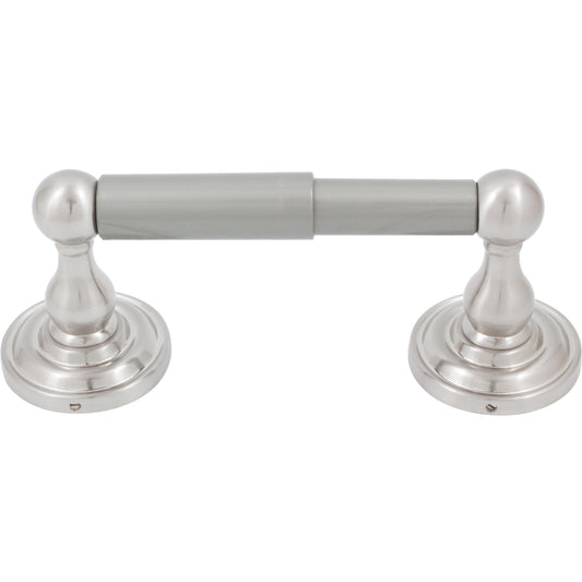 Charlotte Paper Holder - Satin Nickel