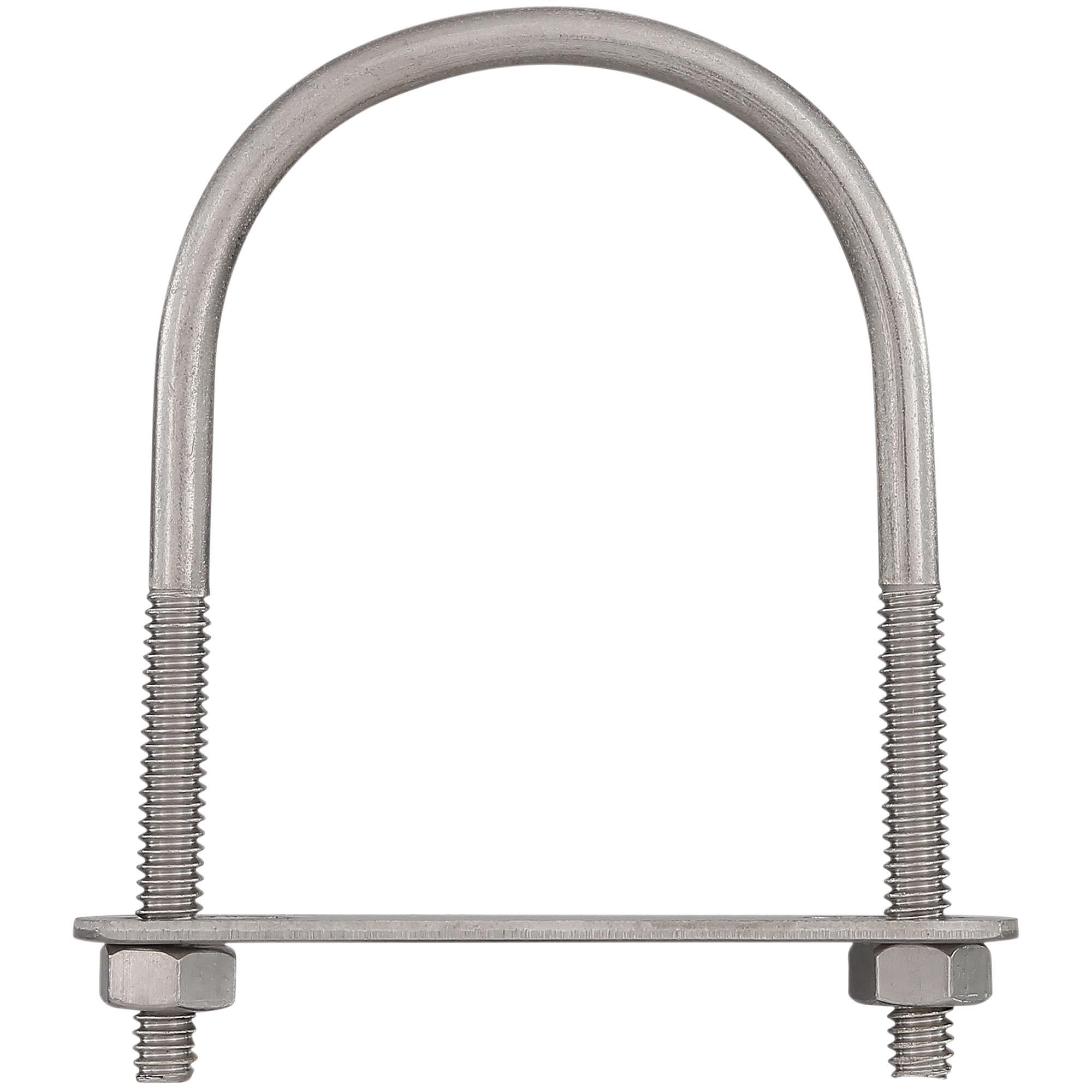 National Hardware -  N100-221 V2193 1/4" x 2-1/4" x 3-5/8" U-Bolt in Stainless Steel, 2 pack