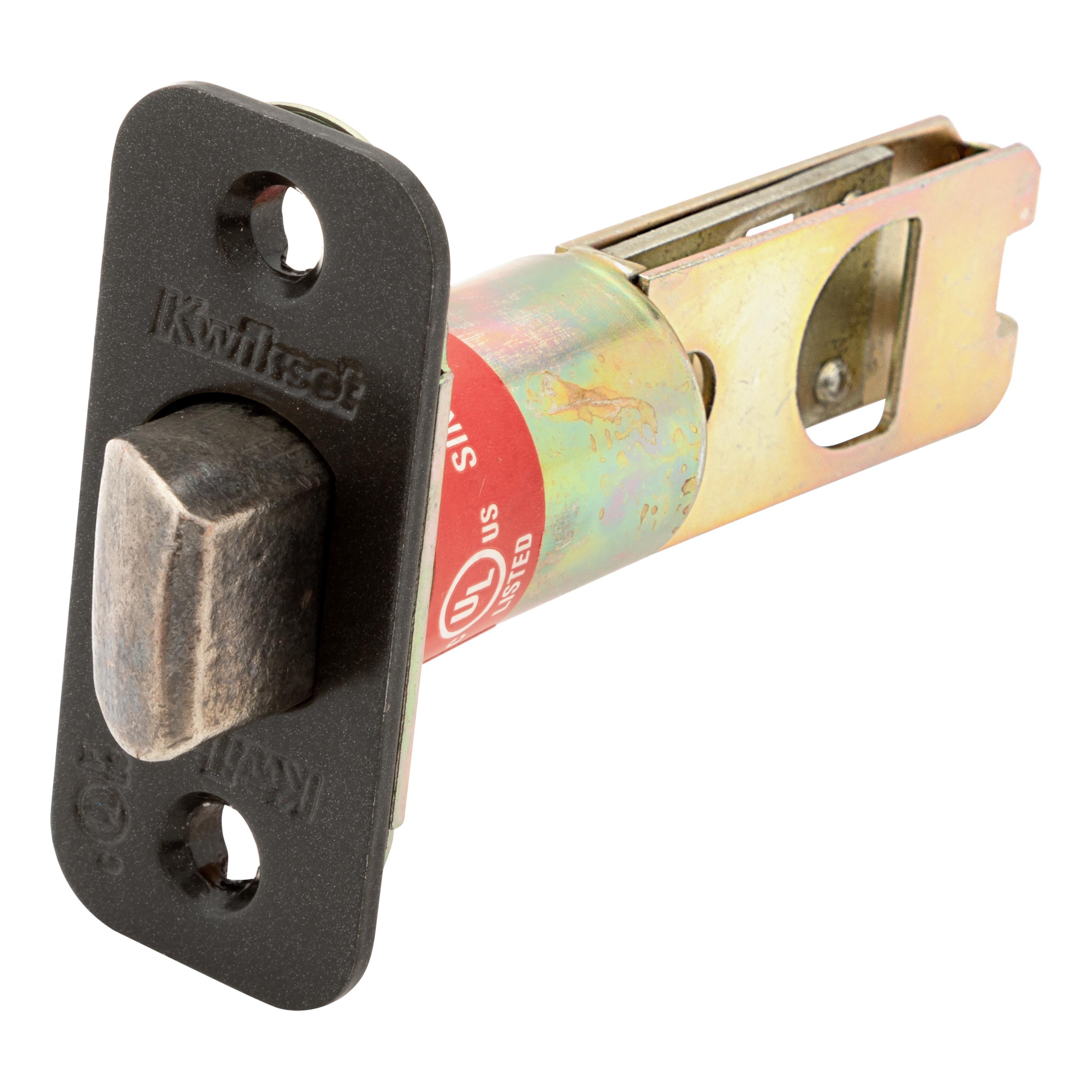 84262-002 2-3/8" RCL Vestibule Latch 3 Hour UL - Matte Black