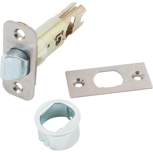80383-002 6AL 15 Plain Latch - Satin Nickel (branded as Baldwin but fits Kwikset)