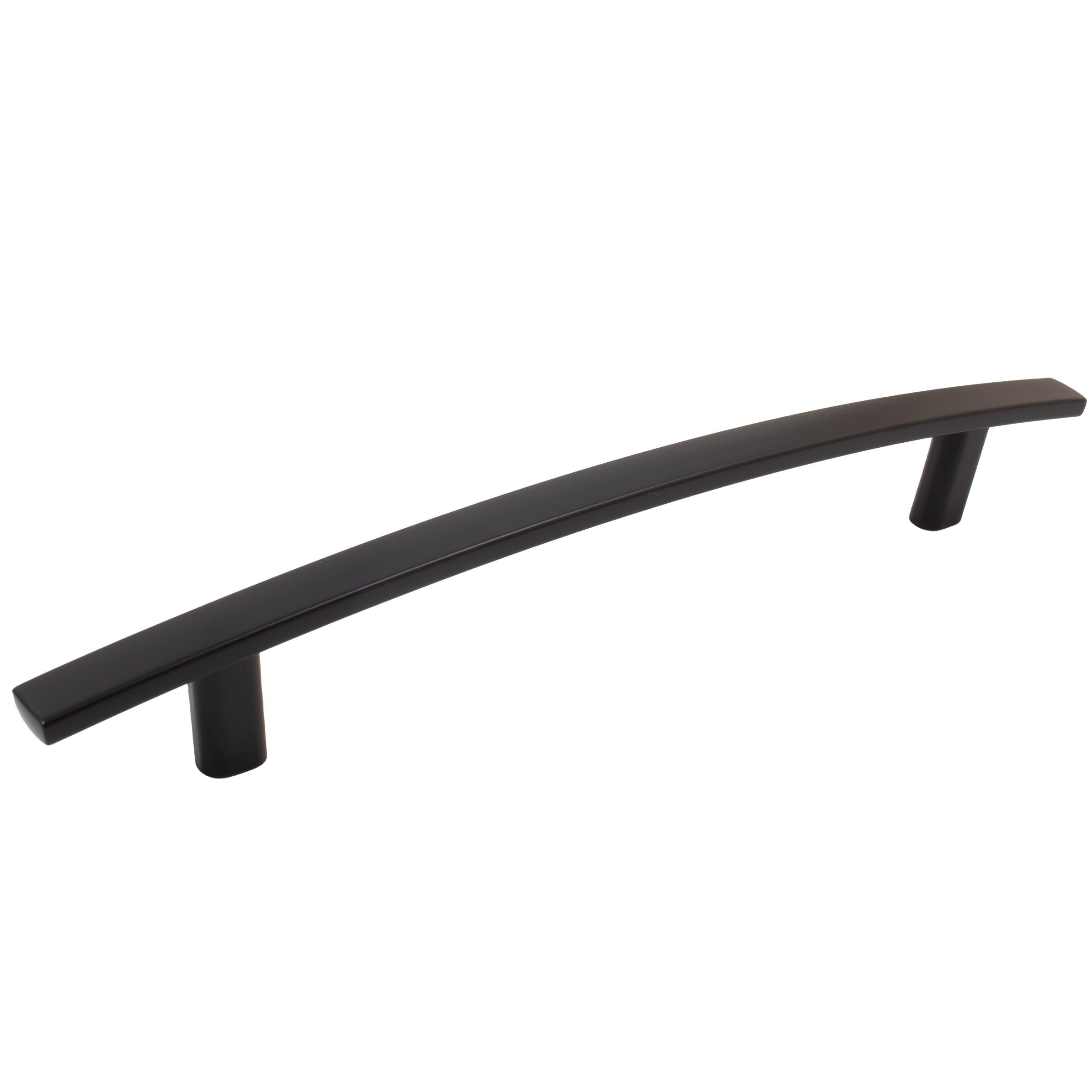 Stone Harbor Hardware Douglas Cabinet Pull, 160 Millimeters, Matte Black