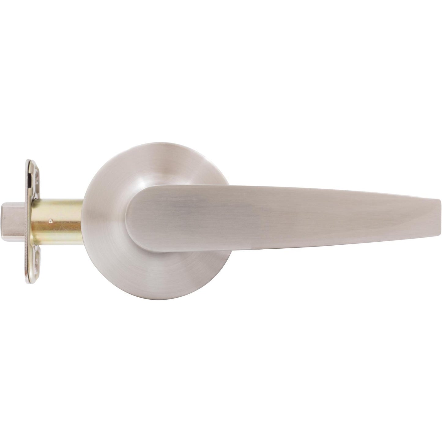 Stone Harbor Hardware Tucson Door Lever, Passage (Hall/Closet) Latch, Satin Nickel