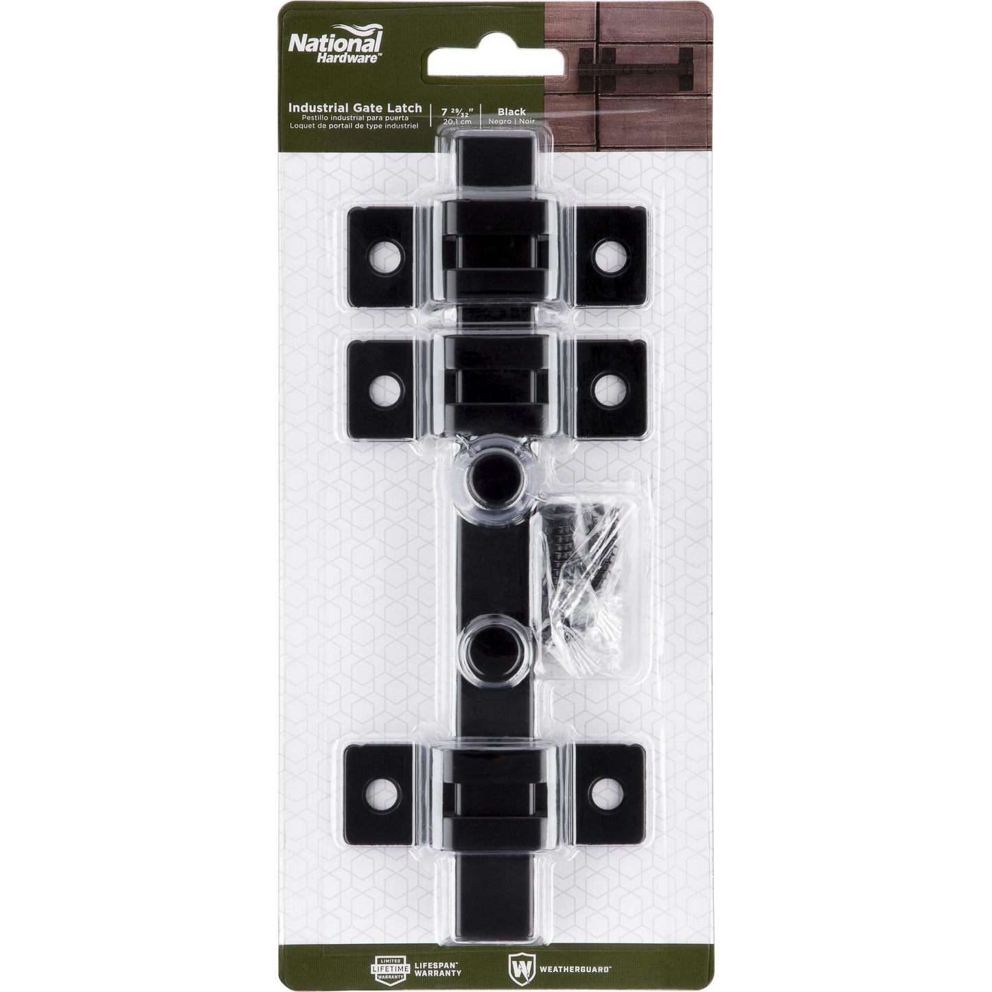 V1124 Industrial Gate Latch - Black