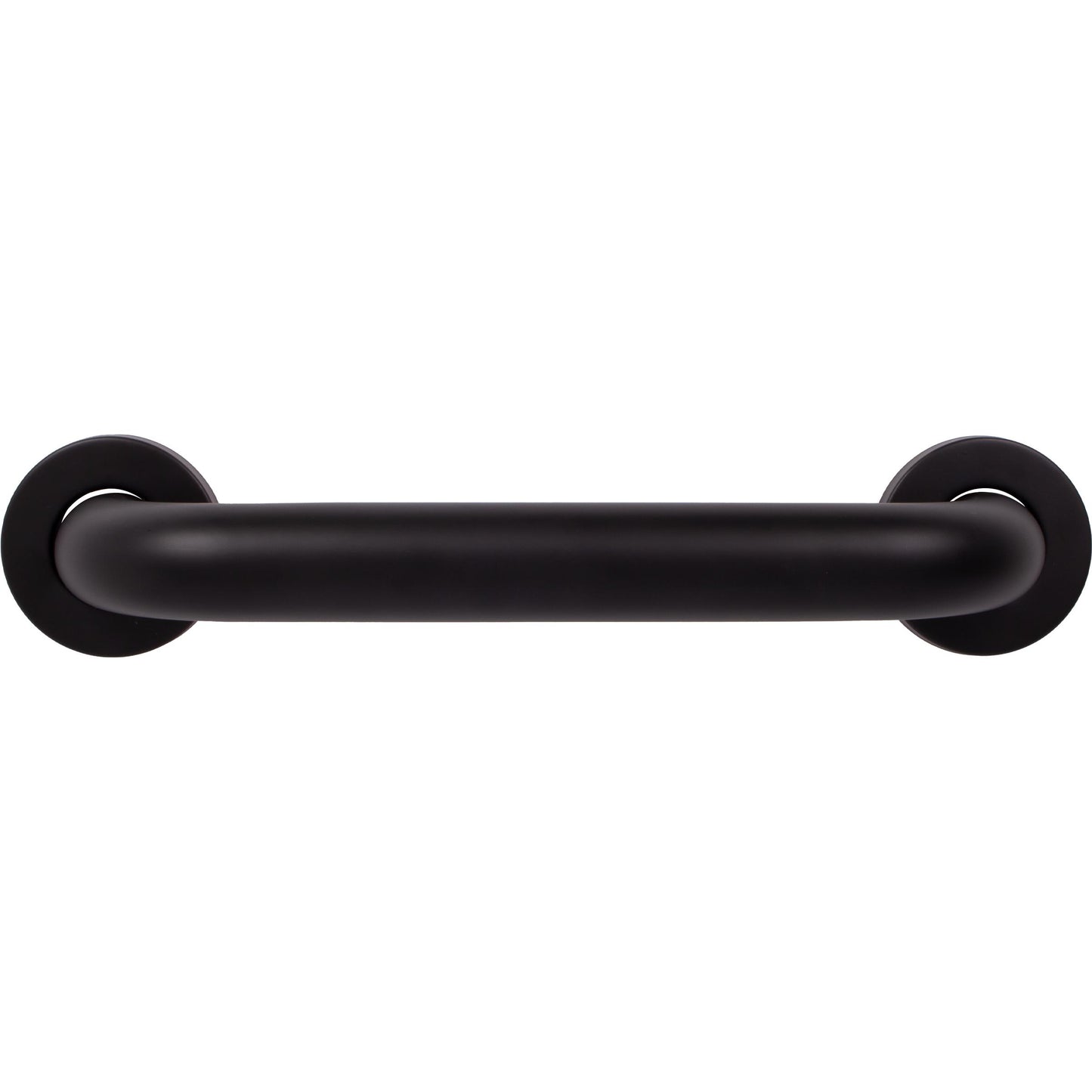 Stone Harbor Hardware Grab Bar, 12 Inches, 1-1/2" Diameter, 1-1/2" Wall Clearance, Concealed Screws, Matte Black