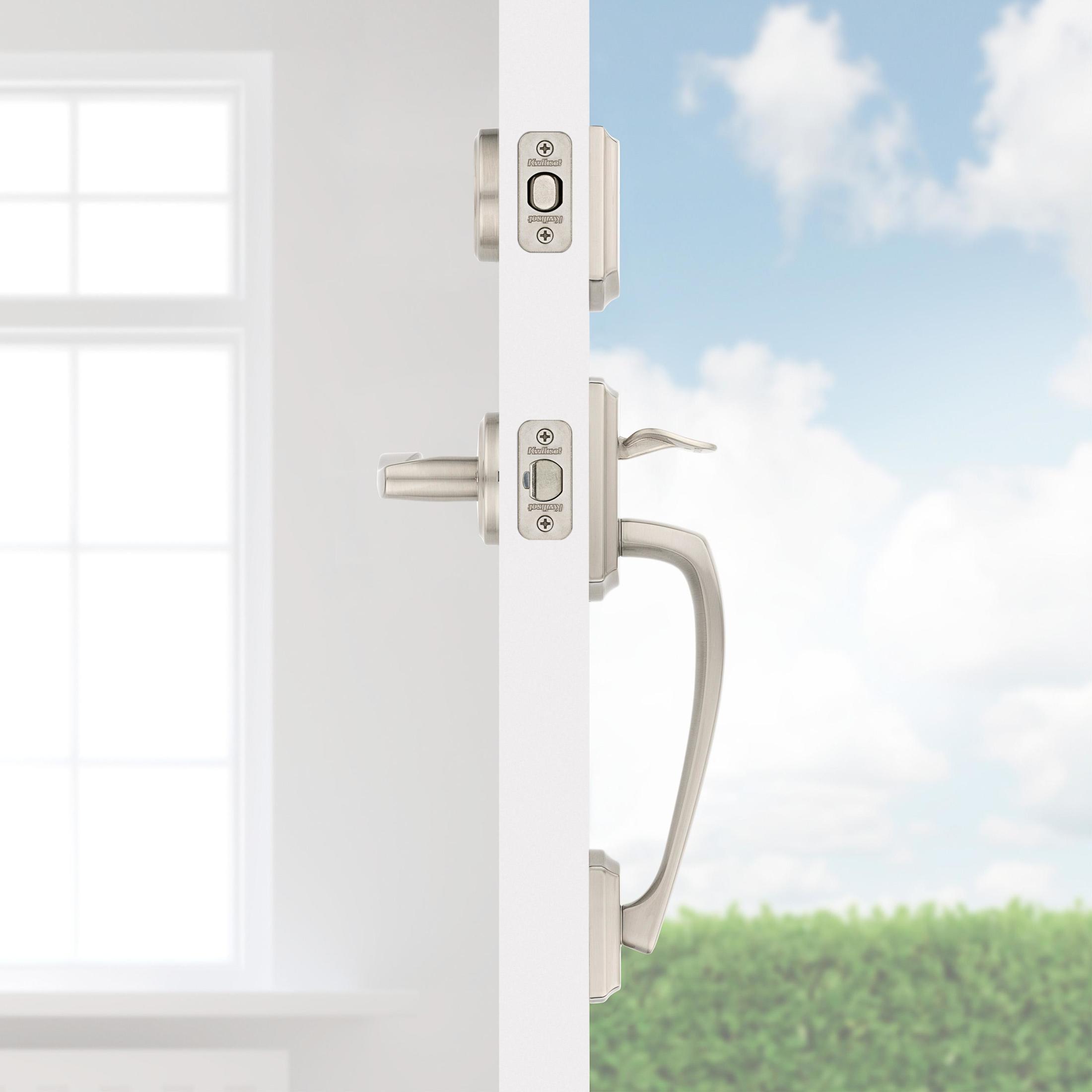 819PTHXSEL 15 Prescott / Sedona Dummy Handleset - Satin Nickel