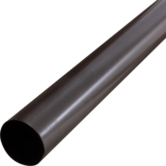 Stone Harbor Hardware Metal Closet Pole, 6 Feet, 1-1/4" Diameter, Dark Bronze