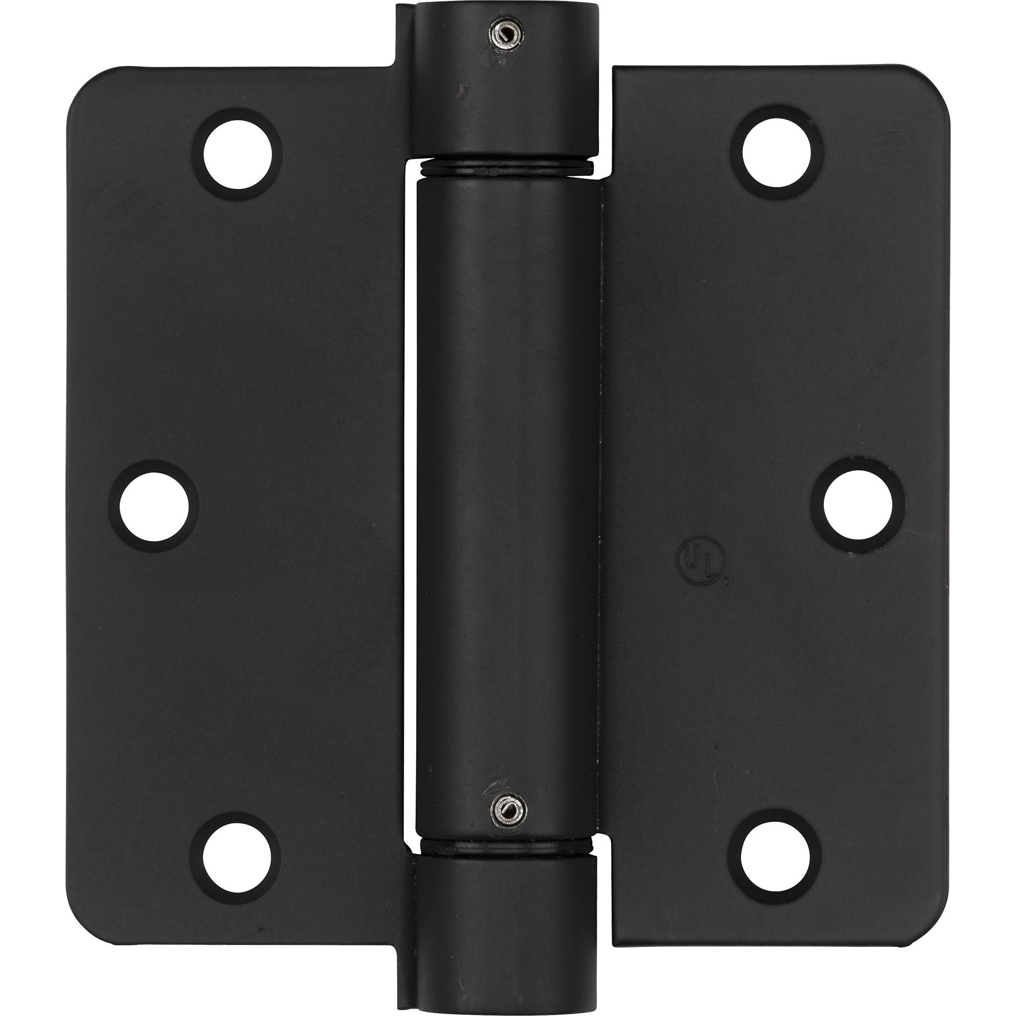 V521 3-1/2" 1/4R Spring Hinge - Oil-Rubbed Bronze