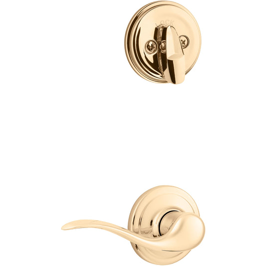 966TNL RH 3 UNIV Tustin Trim Pack for 687 / 800 Handlesets - Polished Brass