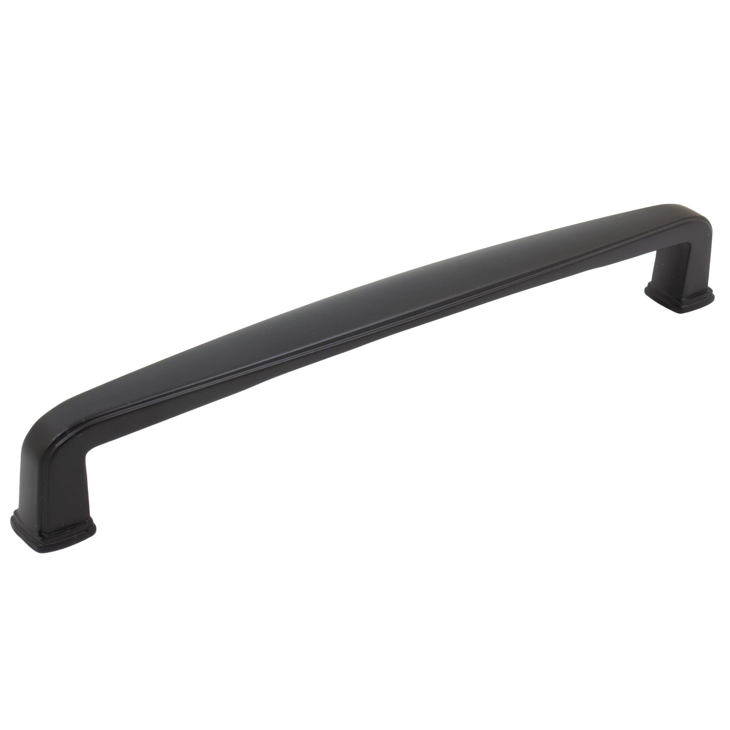Stone Harbor Hardware Sherwood Cabinet Pull, 160 Millimeters, Matte Black