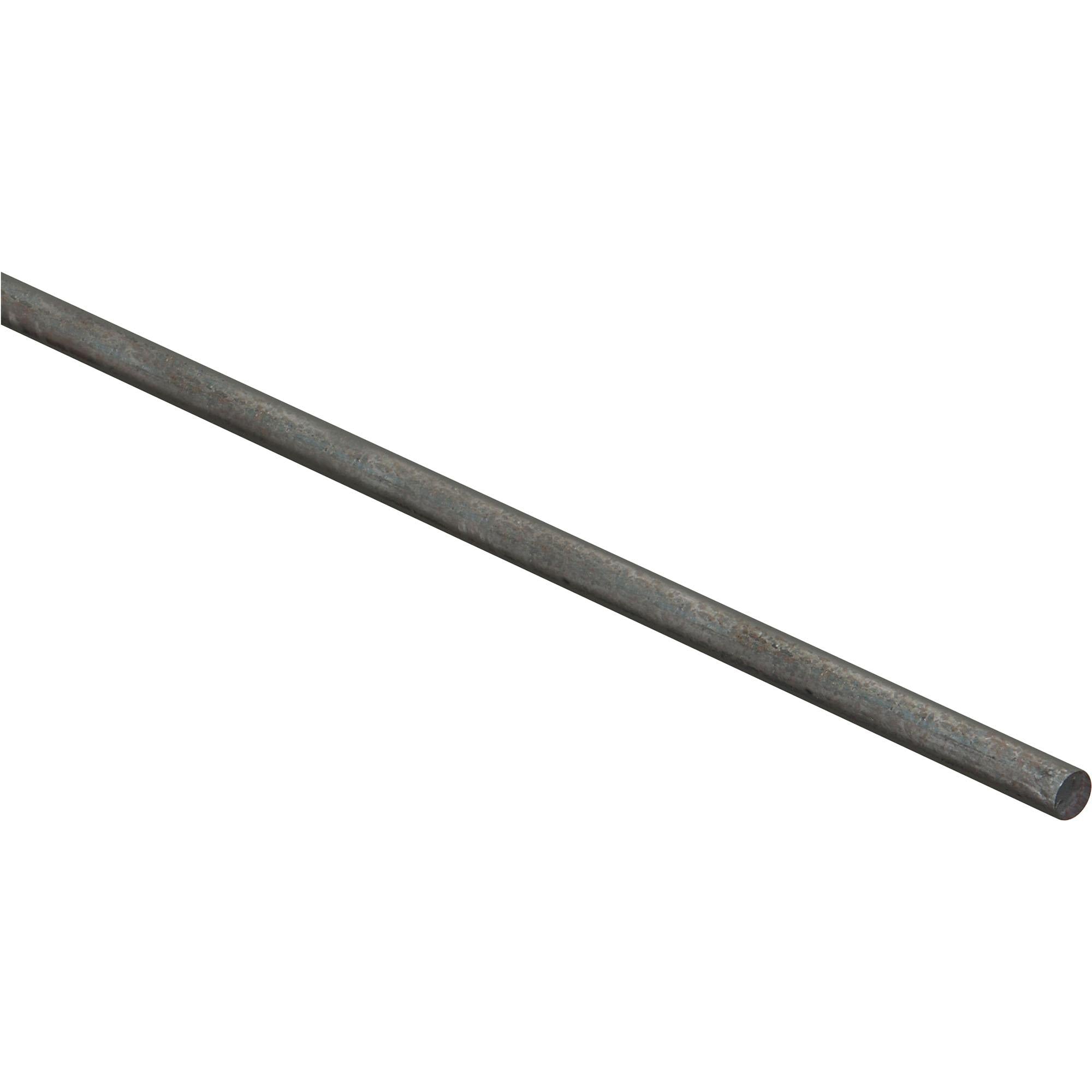 4055BC 5/16" x 48" Smooth Rod - Plain Steel