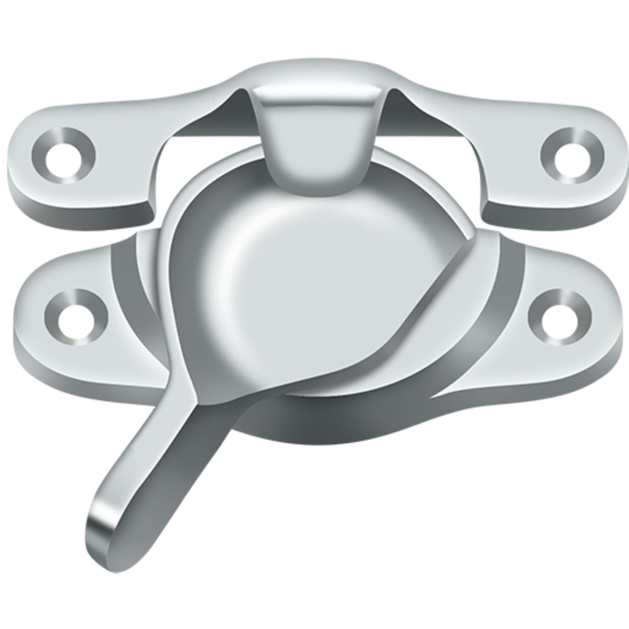 Deltana WLS9U26 1-1/8" x 3" Window Sash Lock - Polished Chrome