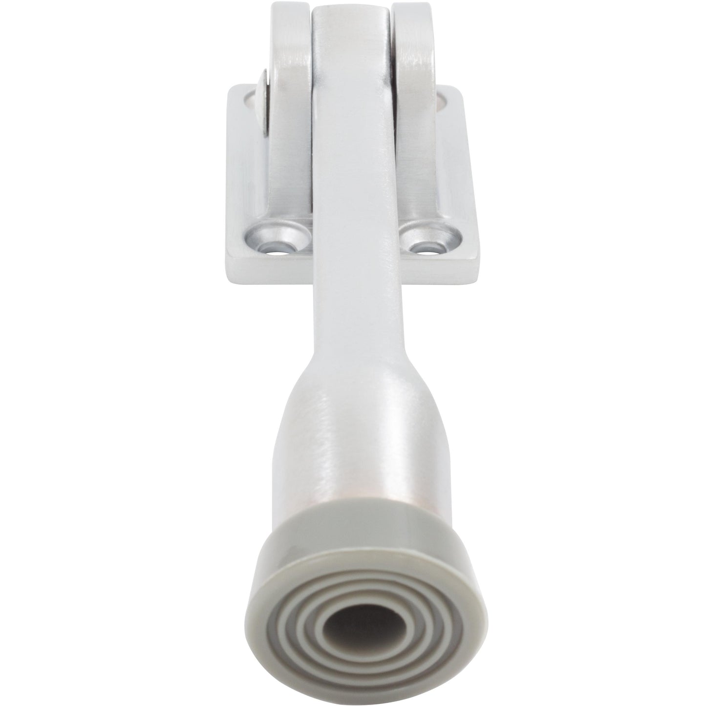 Stone Harbor Hardware Heavy-Duty Kick-Down Holder with 4 Screws, 5 Inches, Satin Chrome