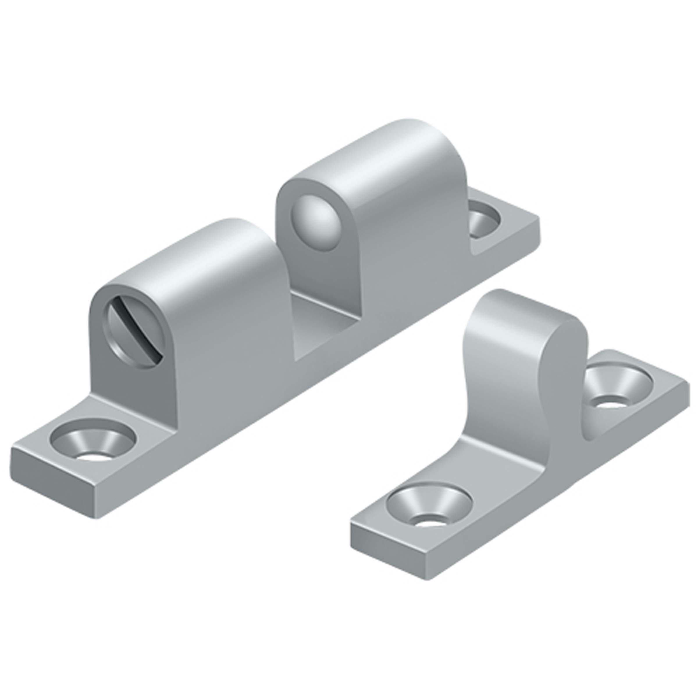 Deltana BTC10U26D Solid Brass 1.8-Inch x 0.3-Inch Ball Tension Catch