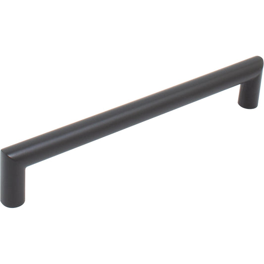 Stone Harbor Hardware Contemporary Round Cabinet Pull, 160 Millimeters, Zinc Base Material, Matte Black