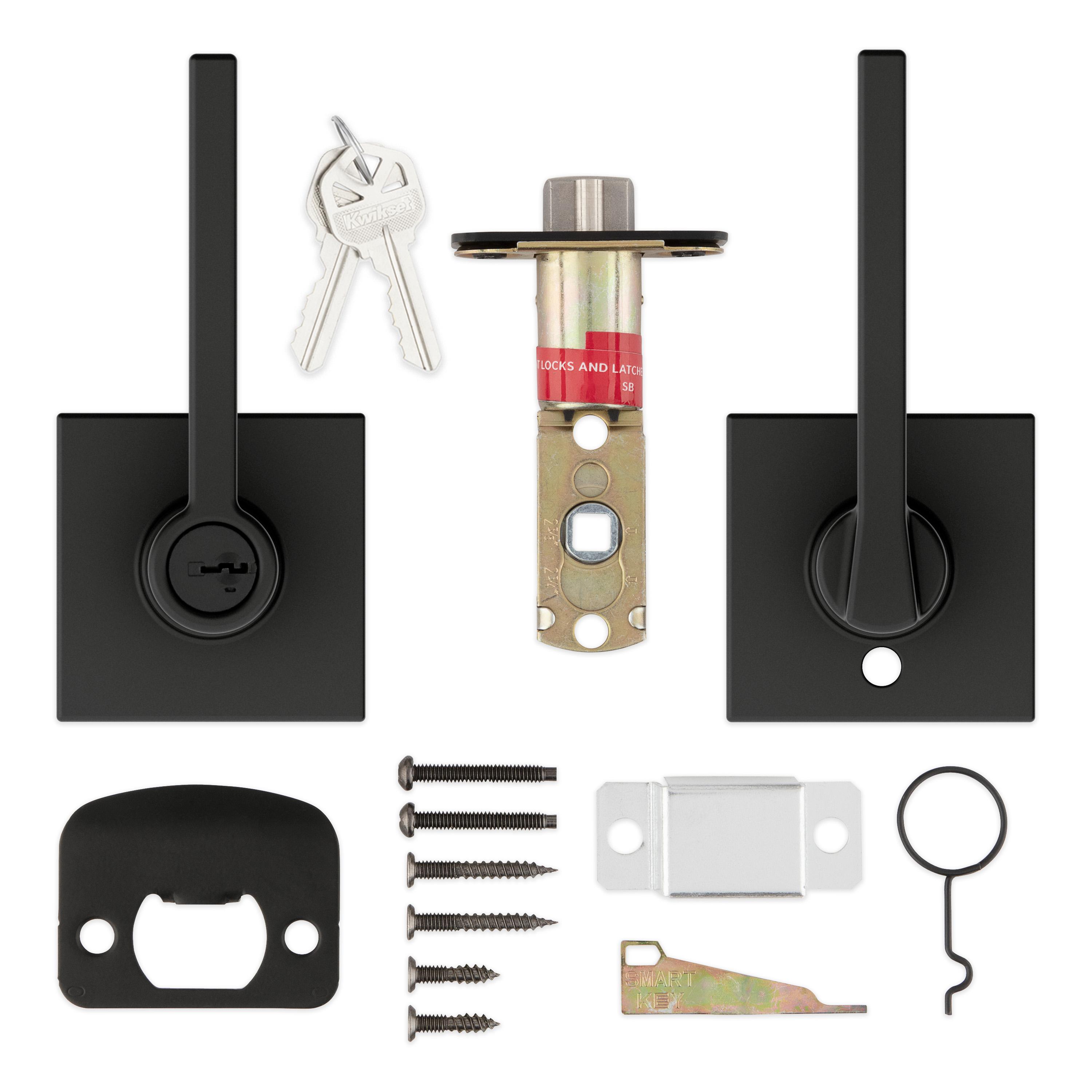 439CSL SQT 514 SMT RCAL UL 3031 23155 LK Casey Storeroom Less Keys - Matte Black