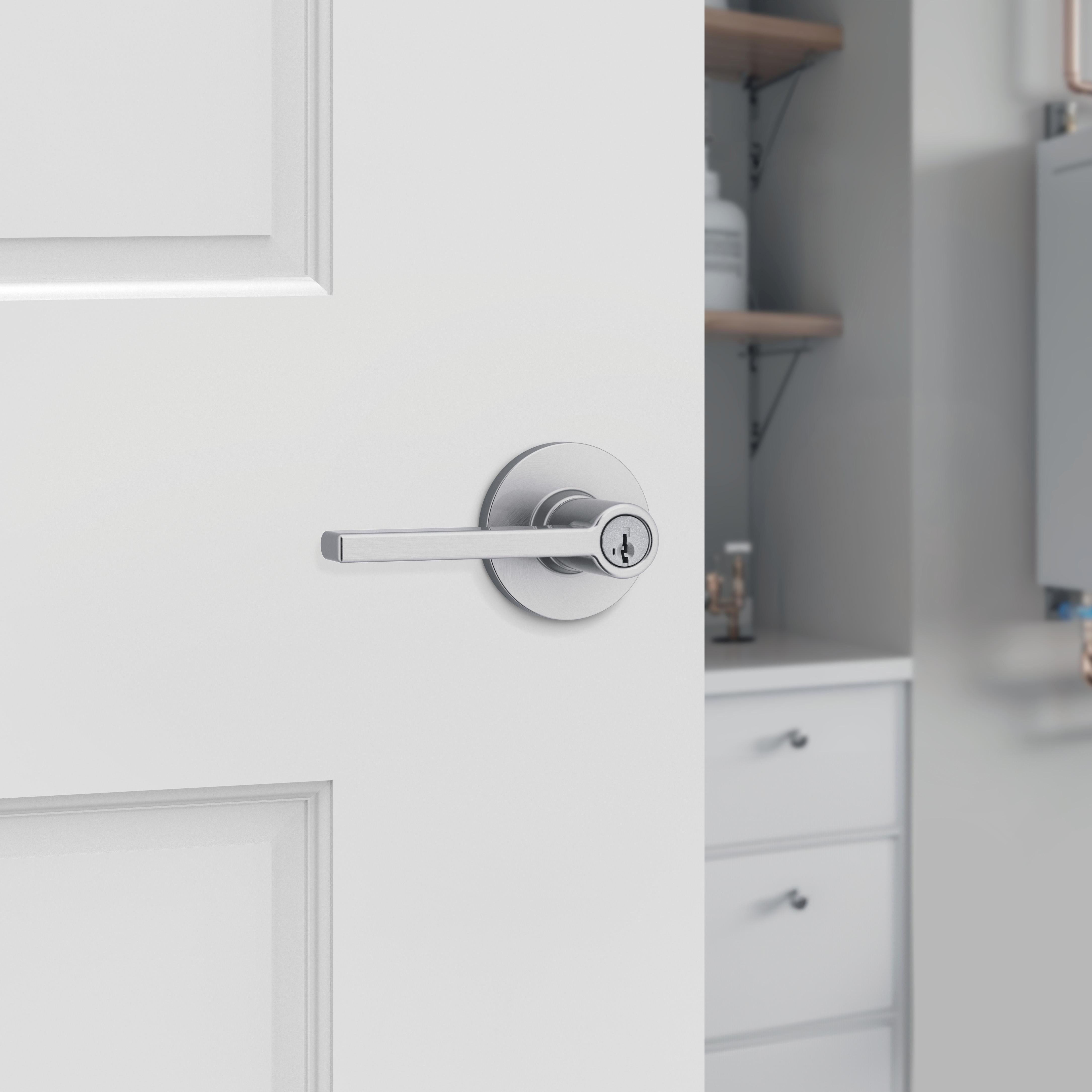 439CSL RDT 26D SMT RCAL UL 3031 23155 LK Casey Storeroom Less Keys - Satin Chrome