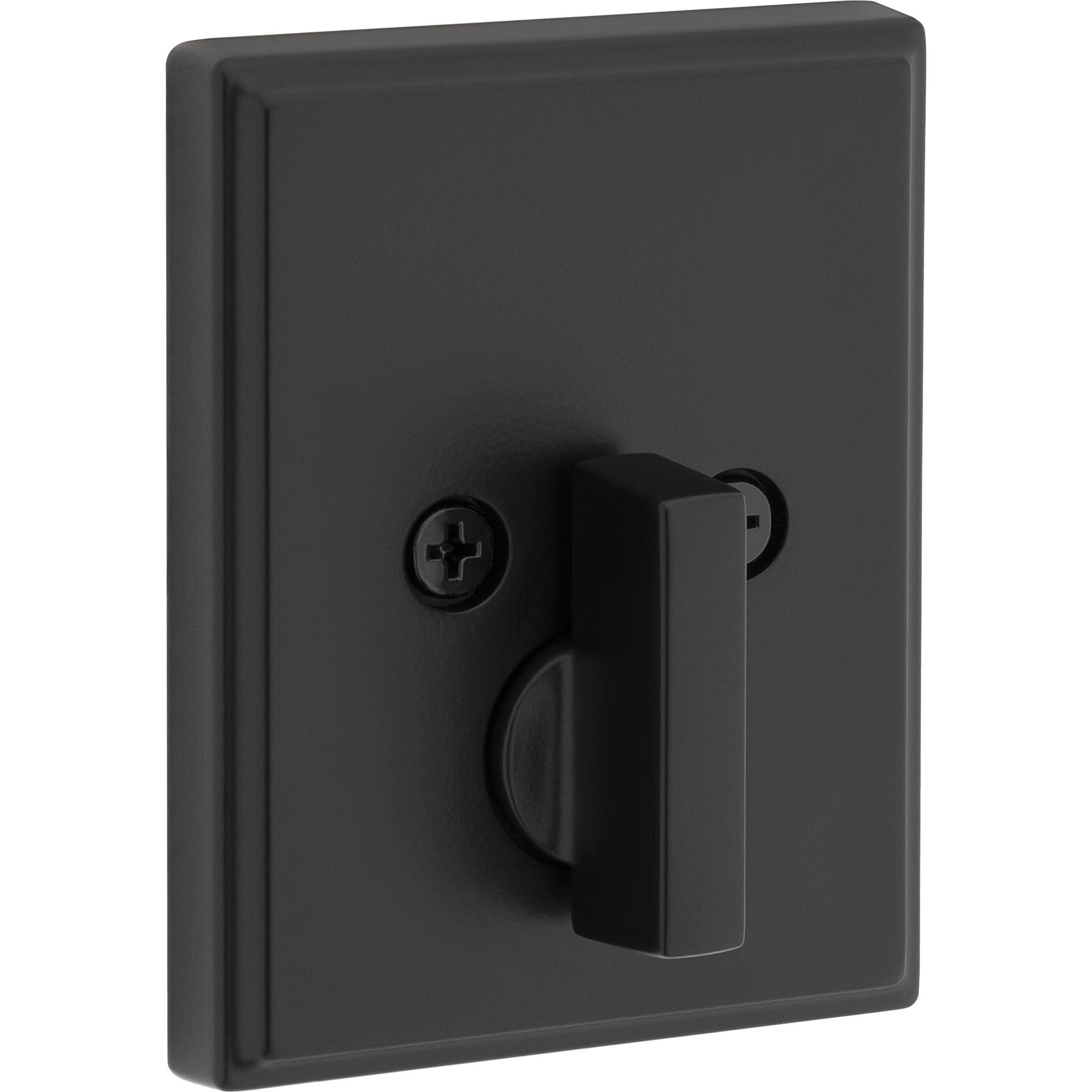 258 TRCT 514 SMT CP K4 Crosstown 1-Cyl Deadbolt - Matte Black