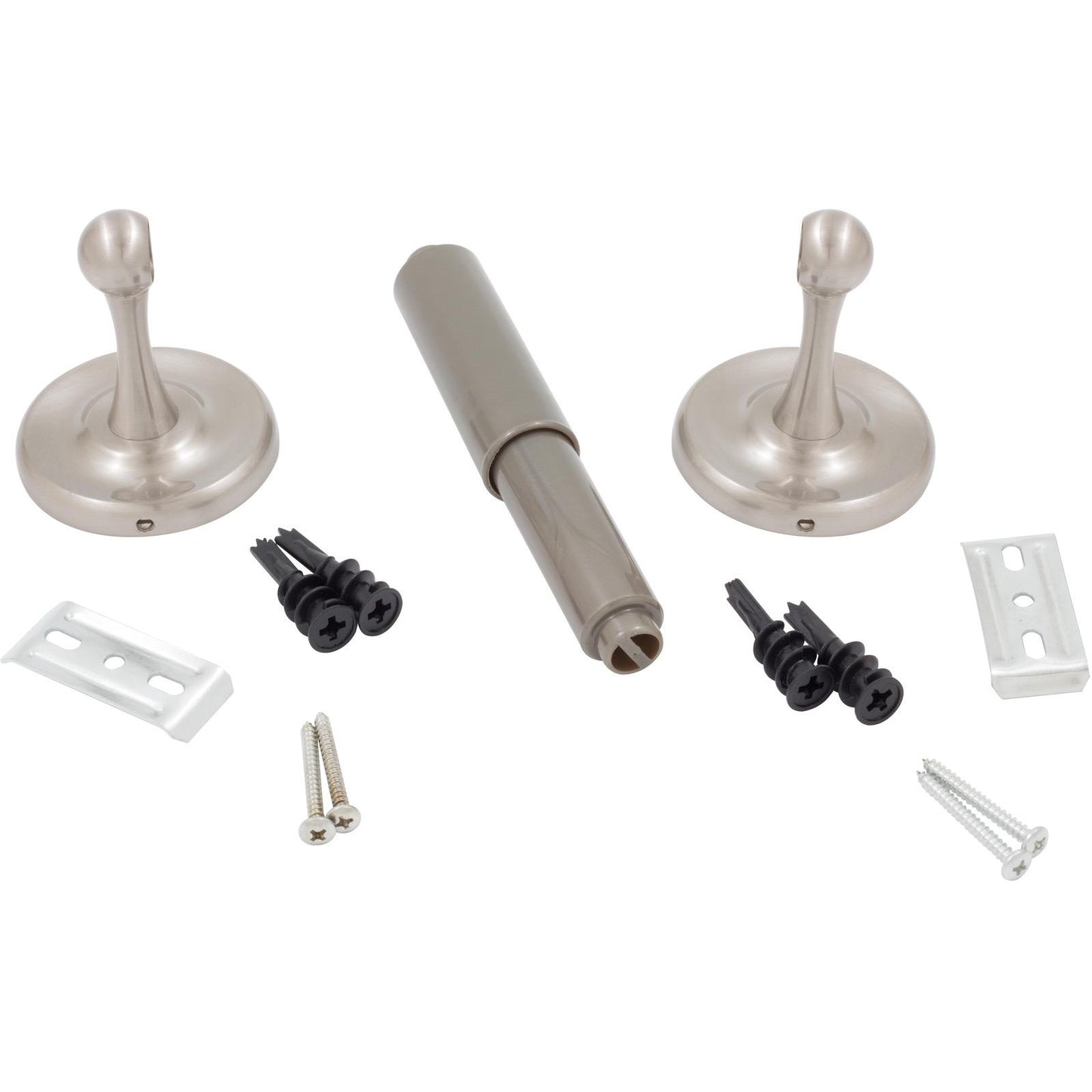 Stone Harbor Hardware Portland Paper Holder, Satin Nickel