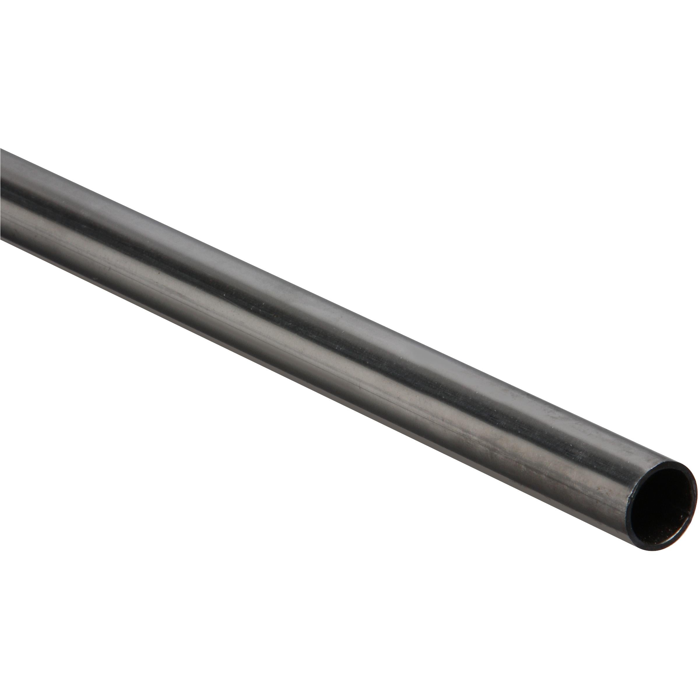 4068BC 3/4" x 36" 16 Gauge Round Tube - Plain Steel