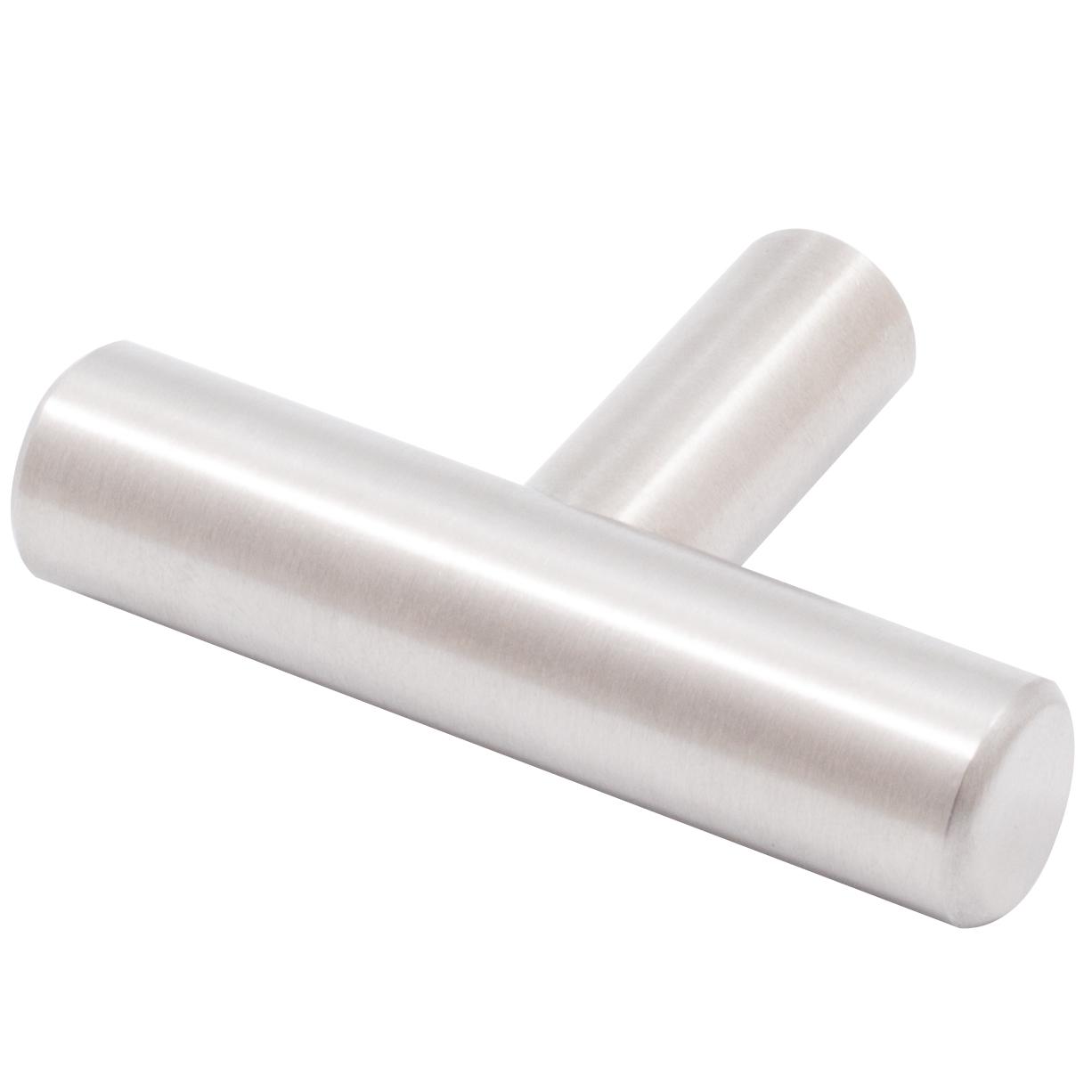 Stone Harbor Hardware Bar Cabinet Pull, 50mm Overall Length, Satin Stainless Steel