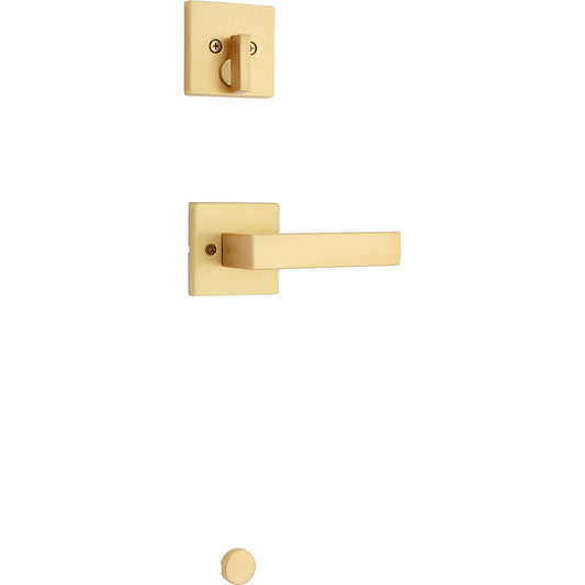 971SAL SQT 4 Singapore Trim Pack for 818 Handlesets - Satin Brass
