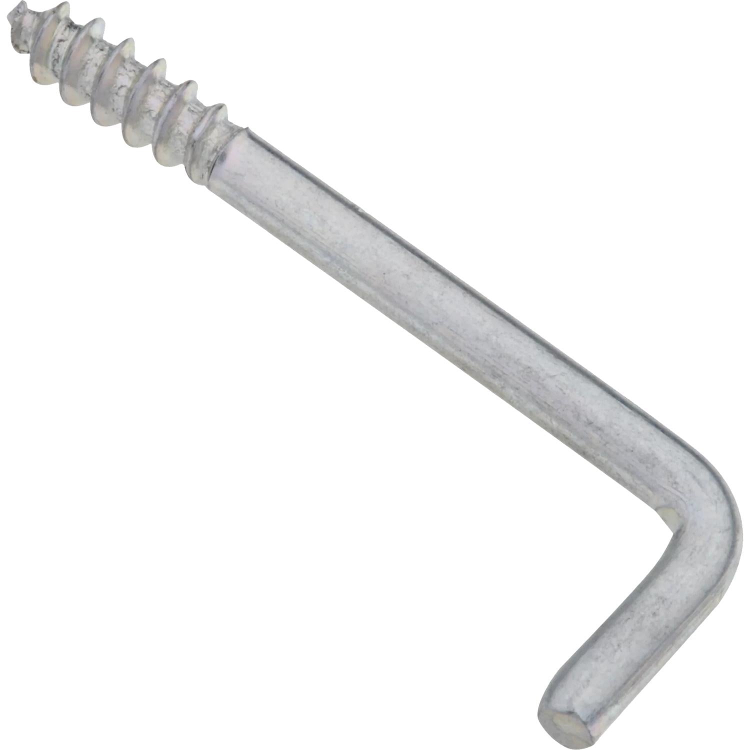 V2030 #112 1-3/8" Square Bend Hook 10/pk - Zinc Plated